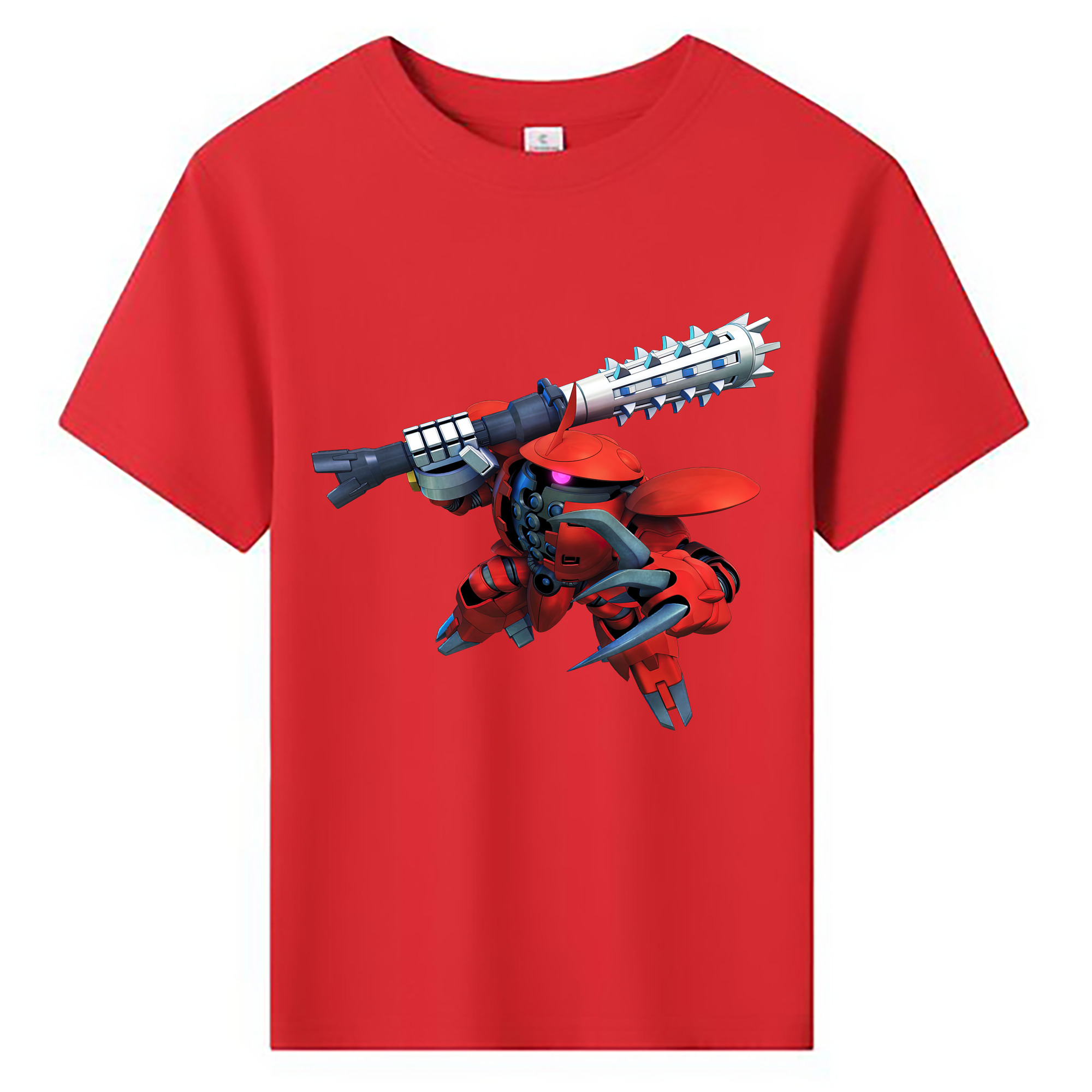 （画像用） 機動戦士ガンダム Mobile Suit Gundam 綿100％キッズTシャツ（フロントプリント）