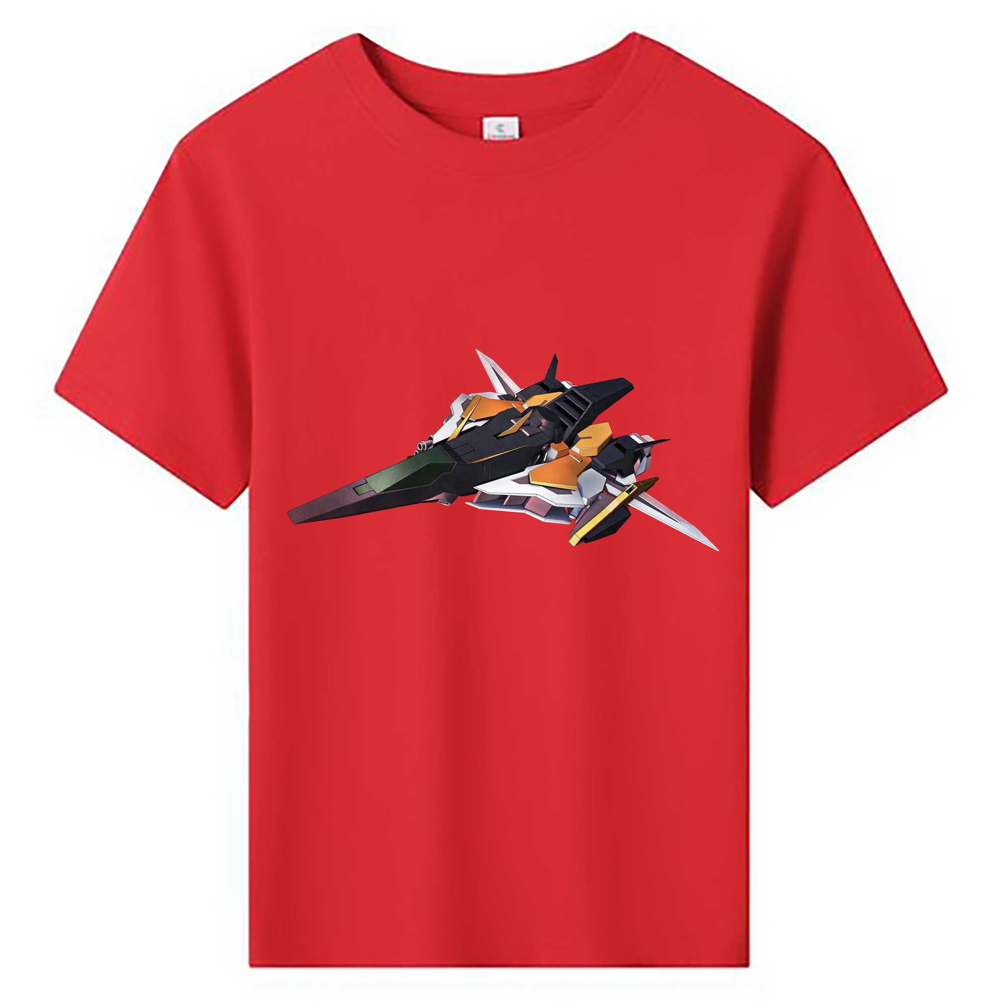 （画像用） 機動戦士ガンダム Mobile Suit Gundam 綿100％キッズTシャツ（フロントプリント）