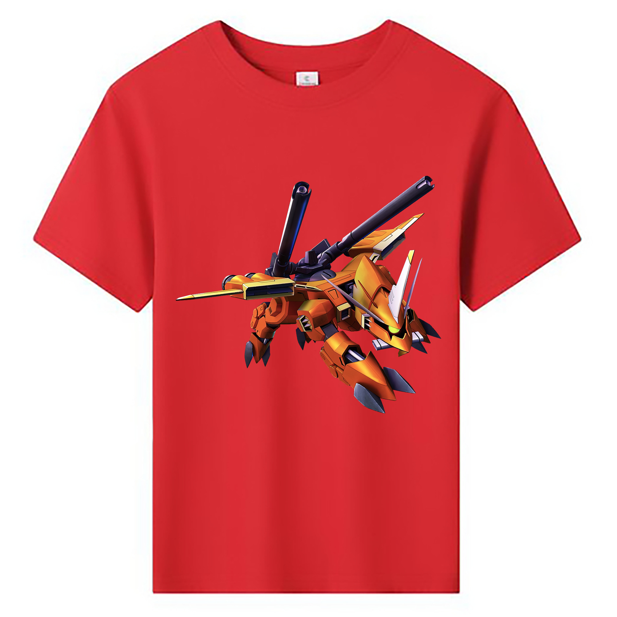 （画像用） 機動戦士ガンダム Mobile Suit Gundam 綿100％キッズTシャツ（フロントプリント）