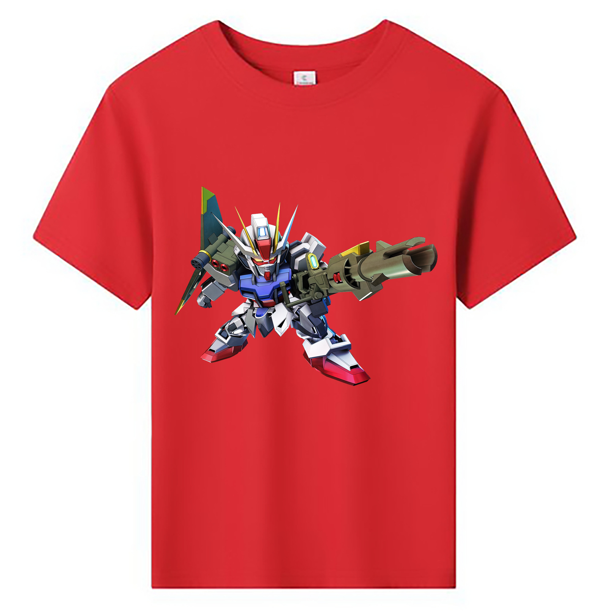 （画像用） 機動戦士ガンダム Mobile Suit Gundam 綿100％キッズTシャツ（フロントプリント）