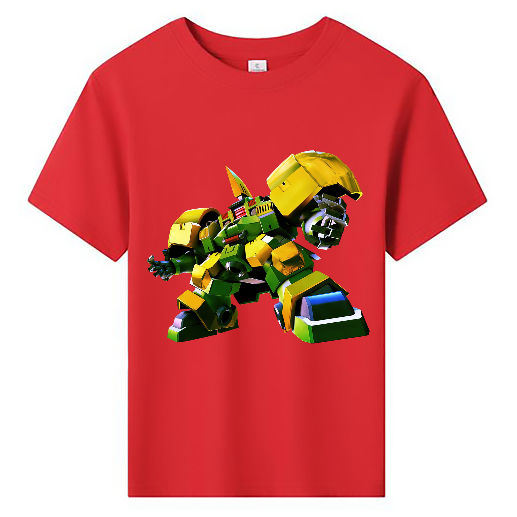 （画像用） 機動戦士ガンダム Mobile Suit Gundam 綿100％キッズTシャツ（フロントプリント）