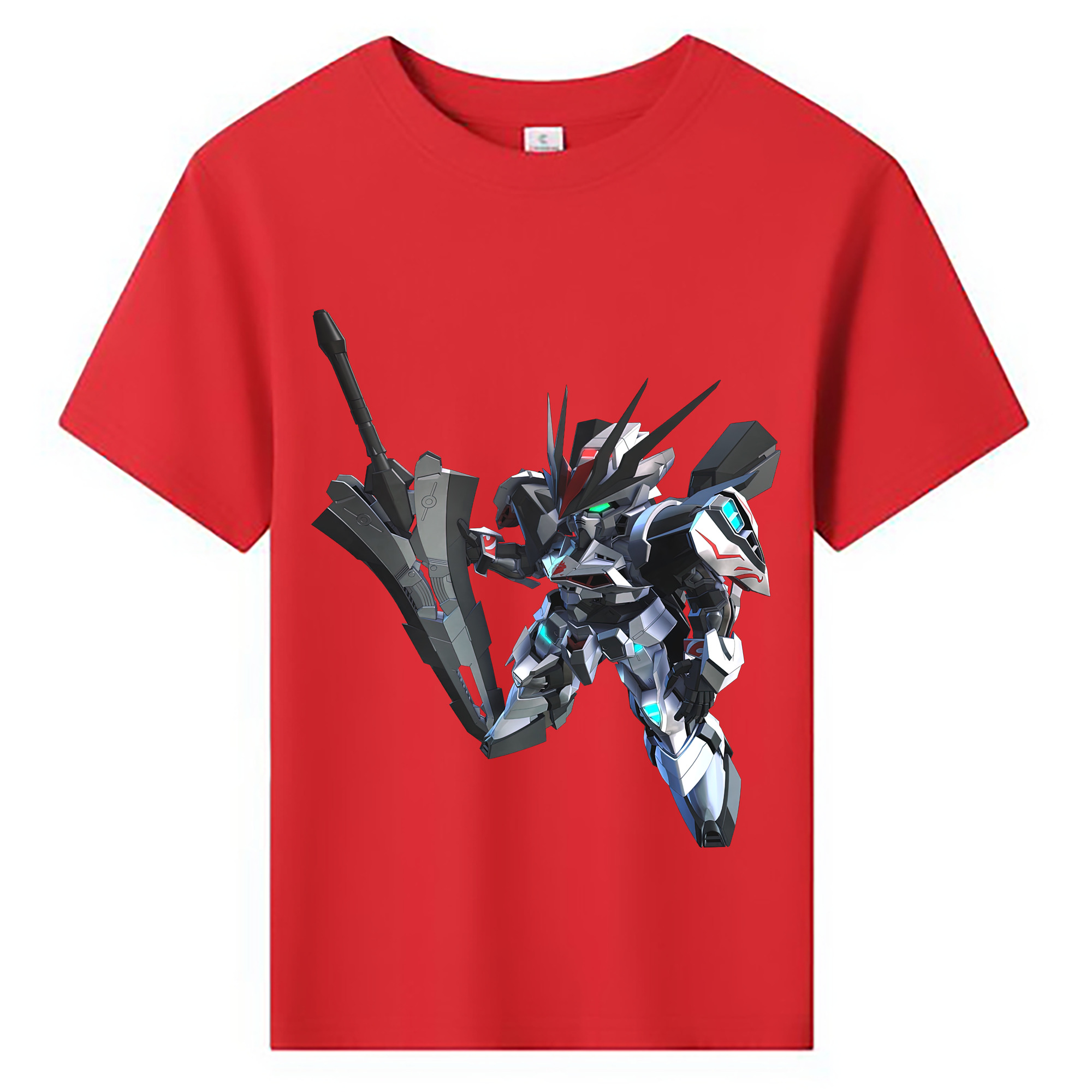 （画像用） 機動戦士ガンダム Mobile Suit Gundam 綿100％キッズTシャツ（フロントプリント）