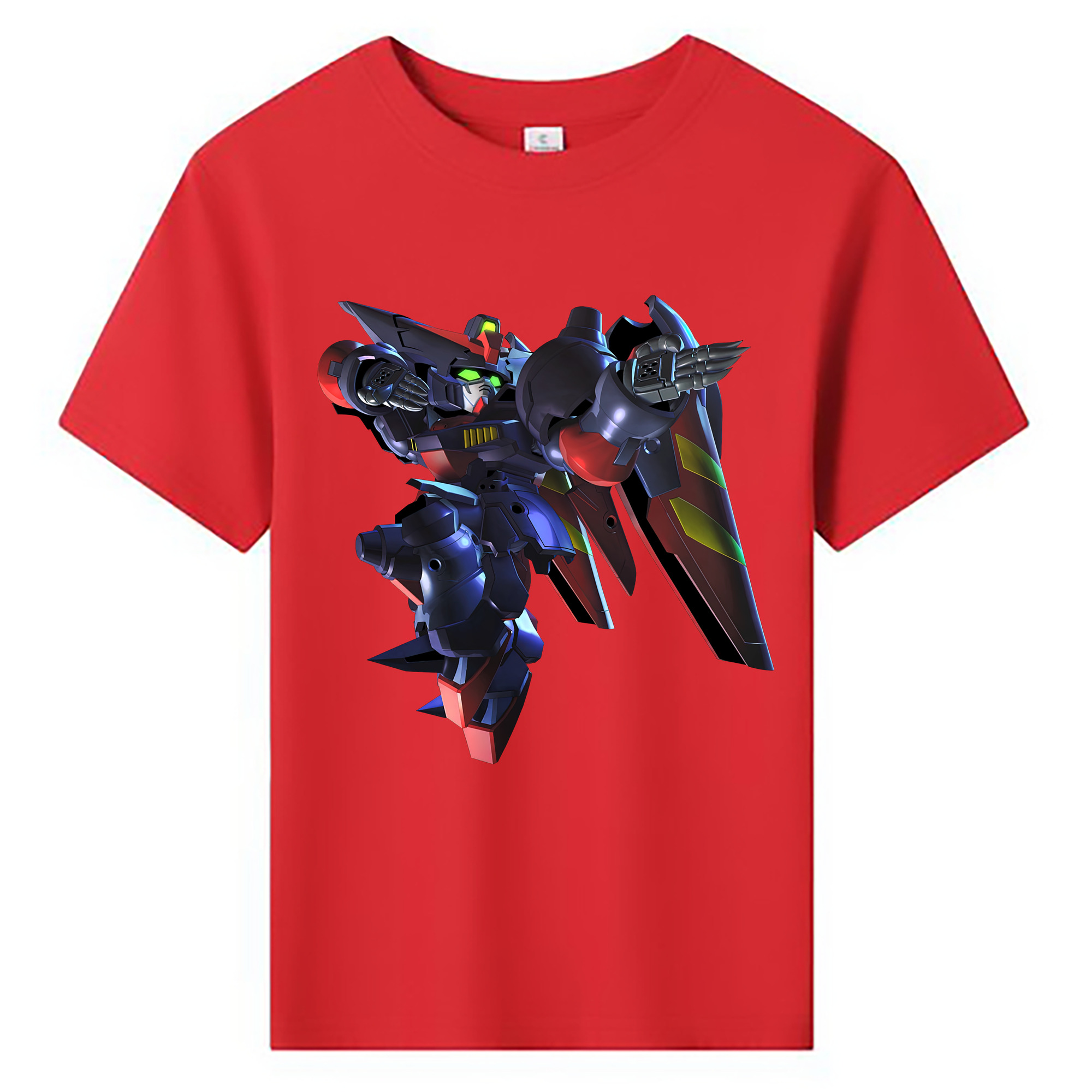 （画像用） 機動戦士ガンダム Mobile Suit Gundam 綿100％キッズTシャツ（フロントプリント）