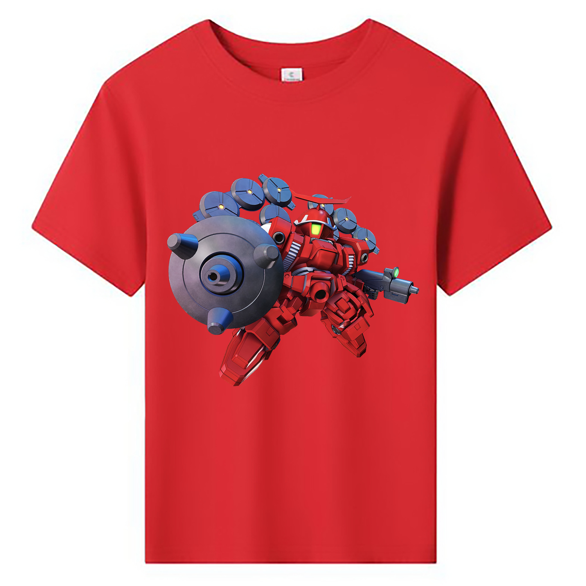 （画像用） 機動戦士ガンダム Mobile Suit Gundam 綿100％キッズTシャツ（フロントプリント）