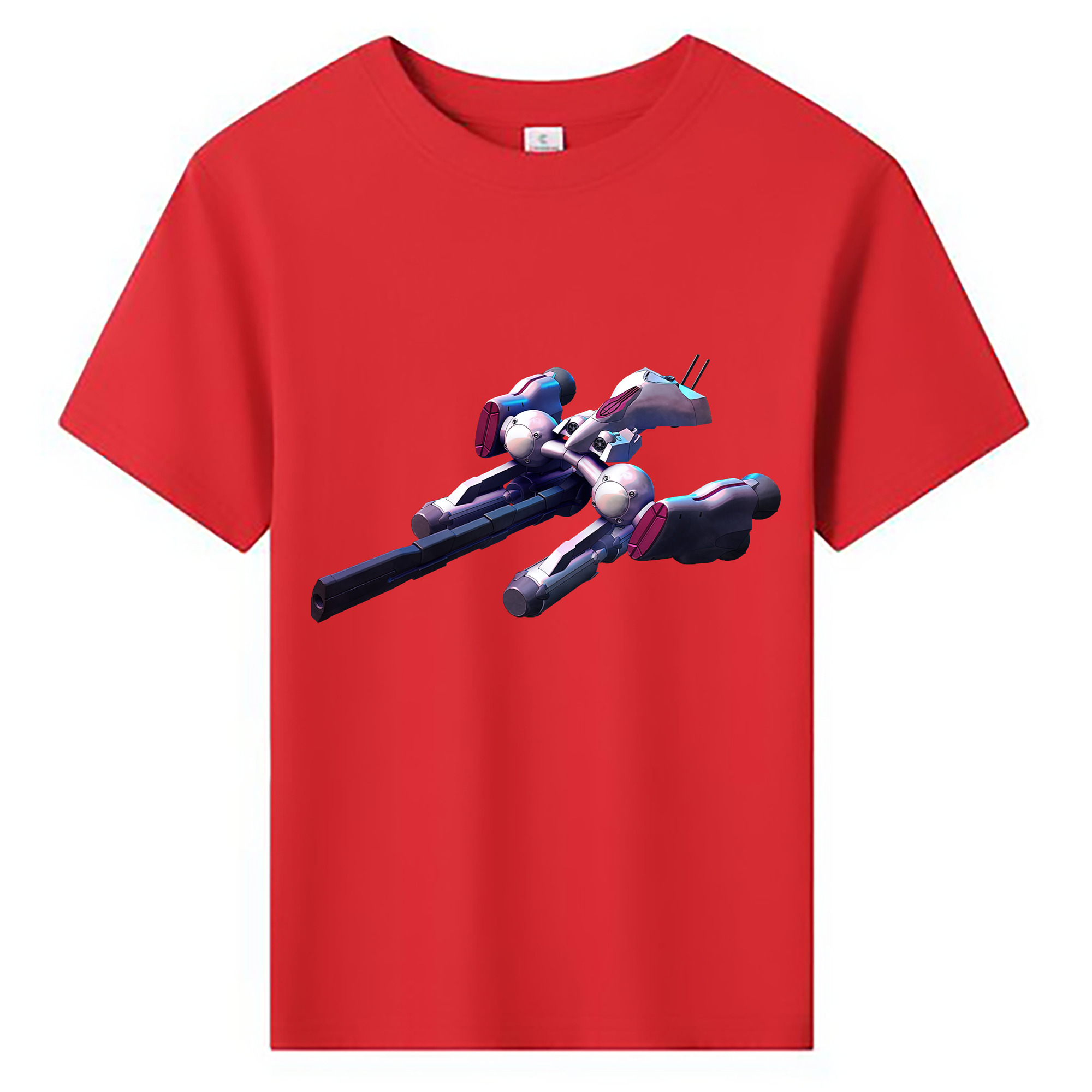 （画像用） 機動戦士ガンダム Mobile Suit Gundam 綿100％キッズTシャツ（フロントプリント）