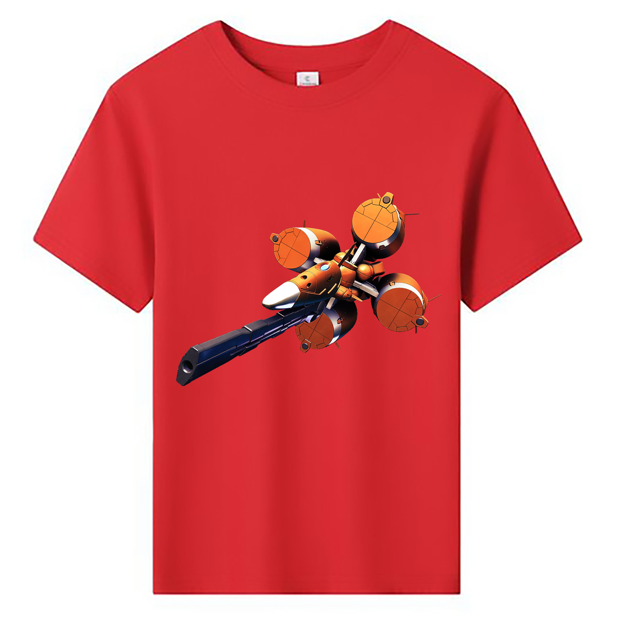 （画像用） 機動戦士ガンダム Mobile Suit Gundam 綿100％キッズTシャツ（フロントプリント）