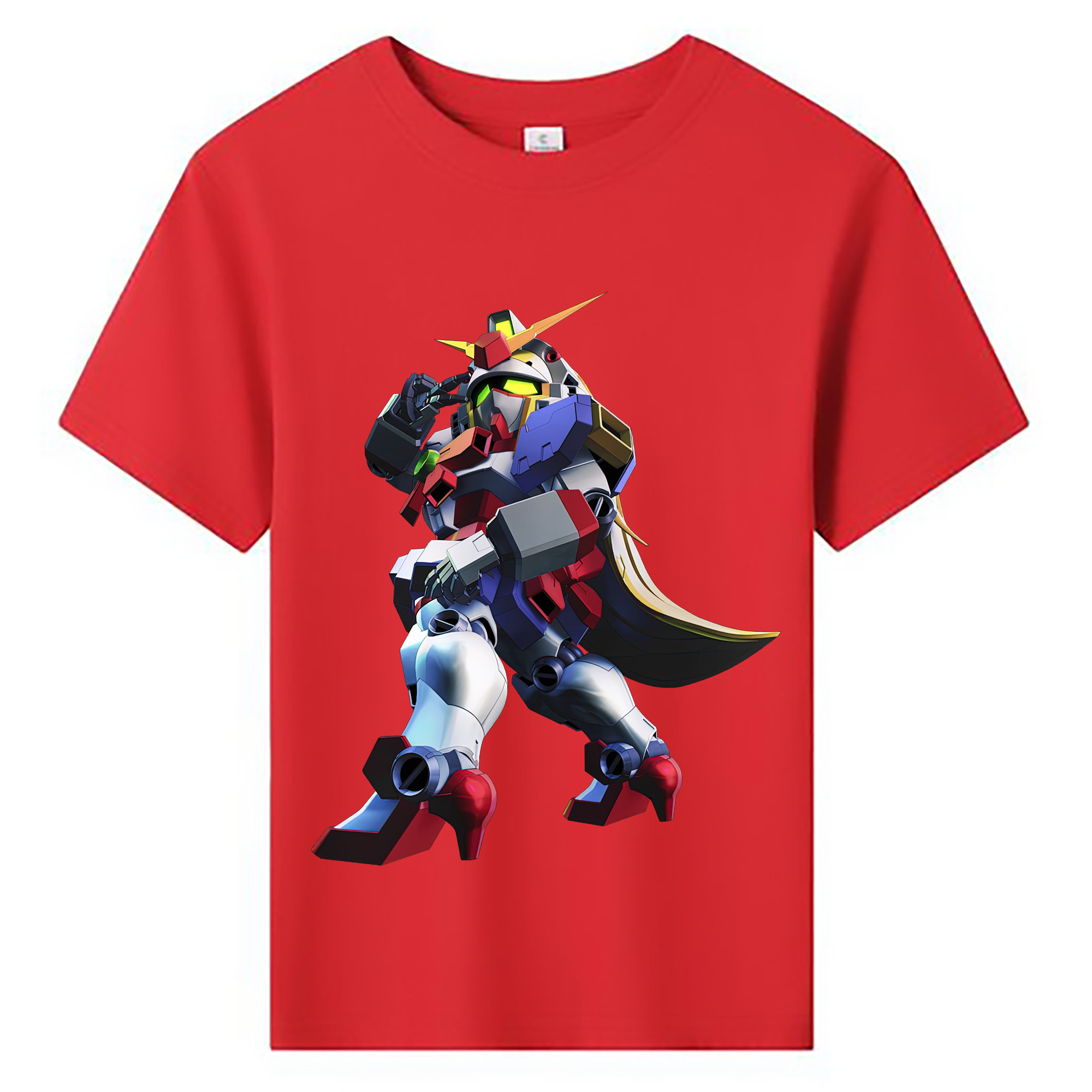 （画像用） 機動戦士ガンダム Mobile Suit Gundam 綿100％キッズTシャツ（フロントプリント）