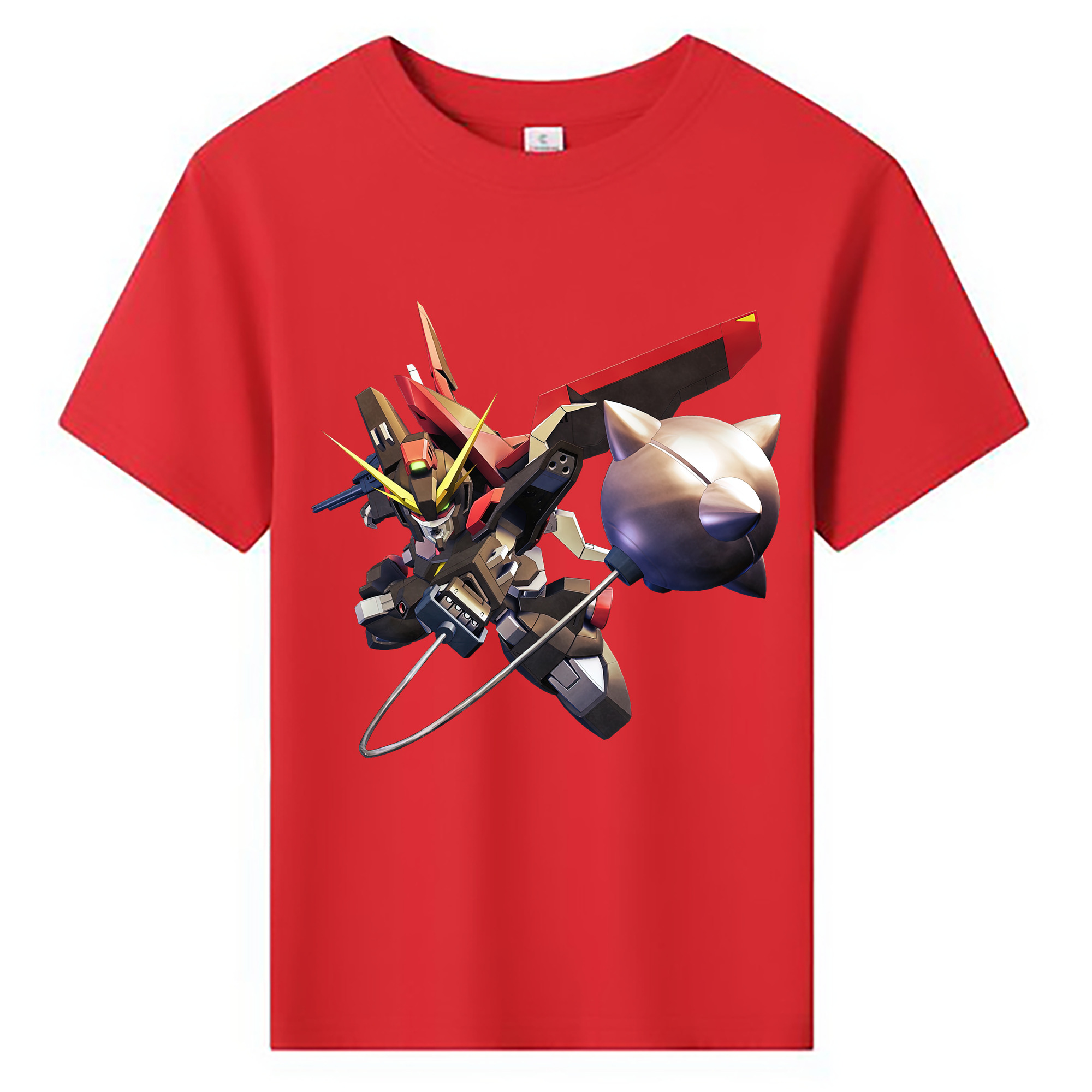 （画像用） 機動戦士ガンダム Mobile Suit Gundam 綿100％キッズTシャツ（フロントプリント）
