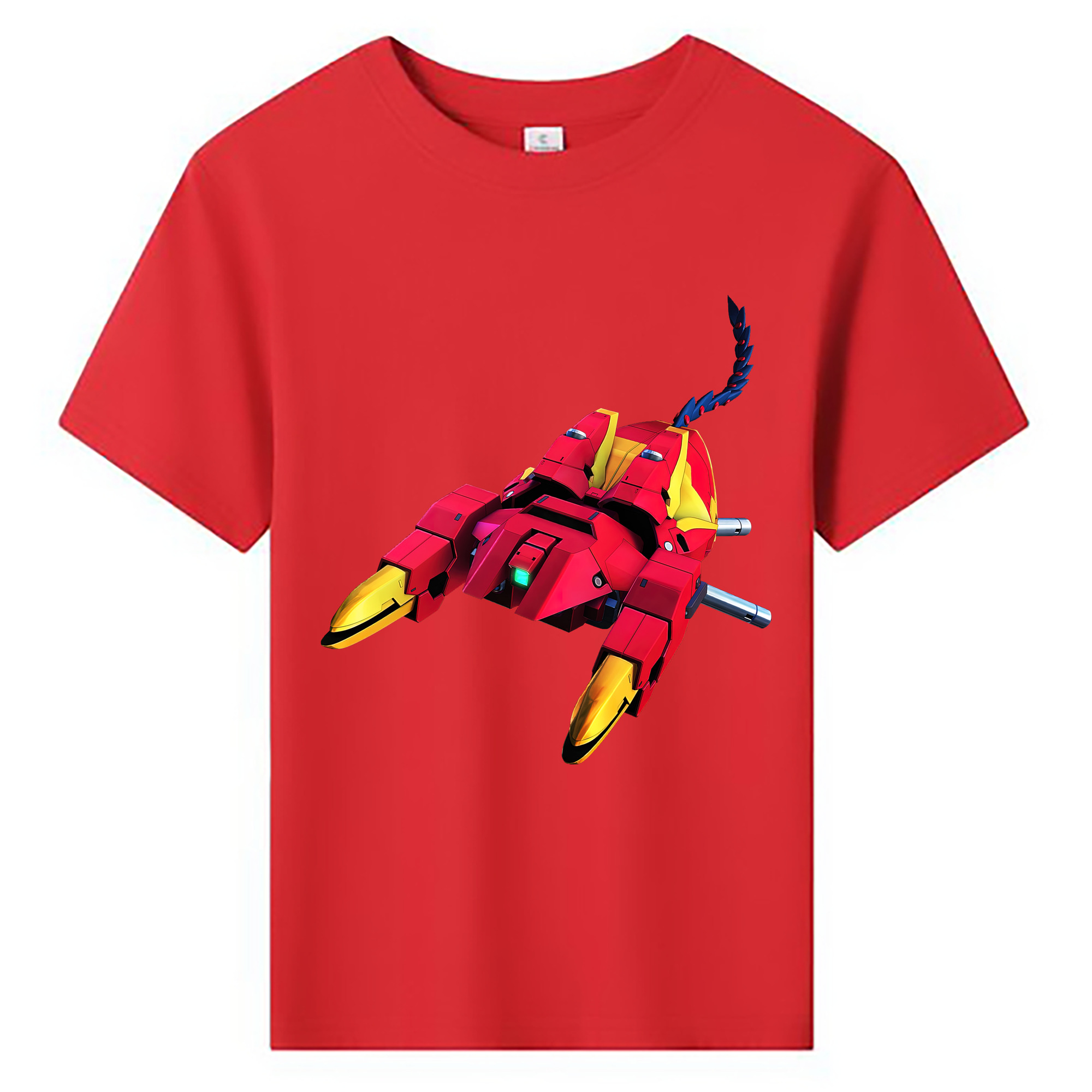 （画像用） 機動戦士ガンダム Mobile Suit Gundam 綿100％キッズTシャツ（フロントプリント）