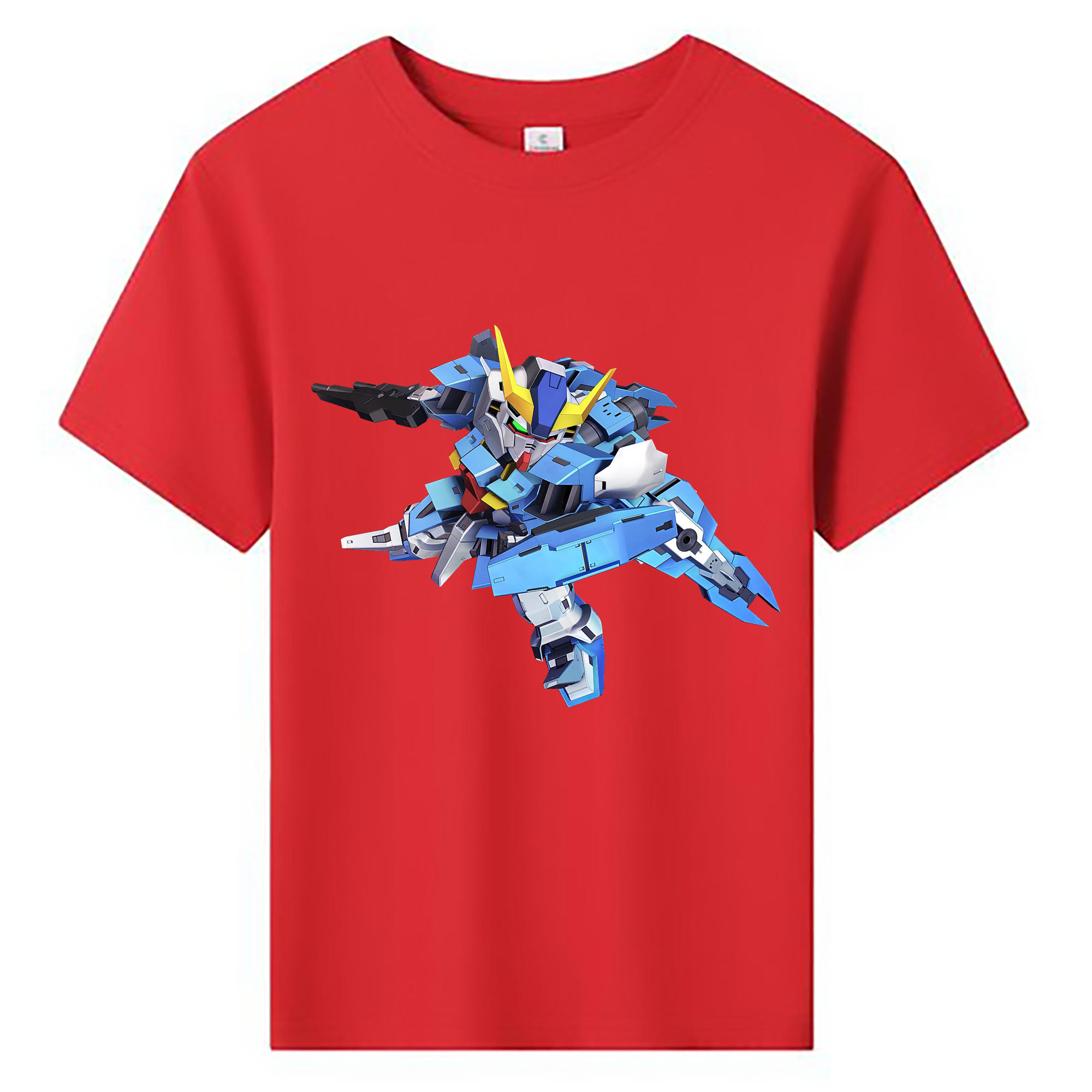 （画像用） 機動戦士ガンダム Mobile Suit Gundam 綿100％キッズTシャツ（フロントプリント）