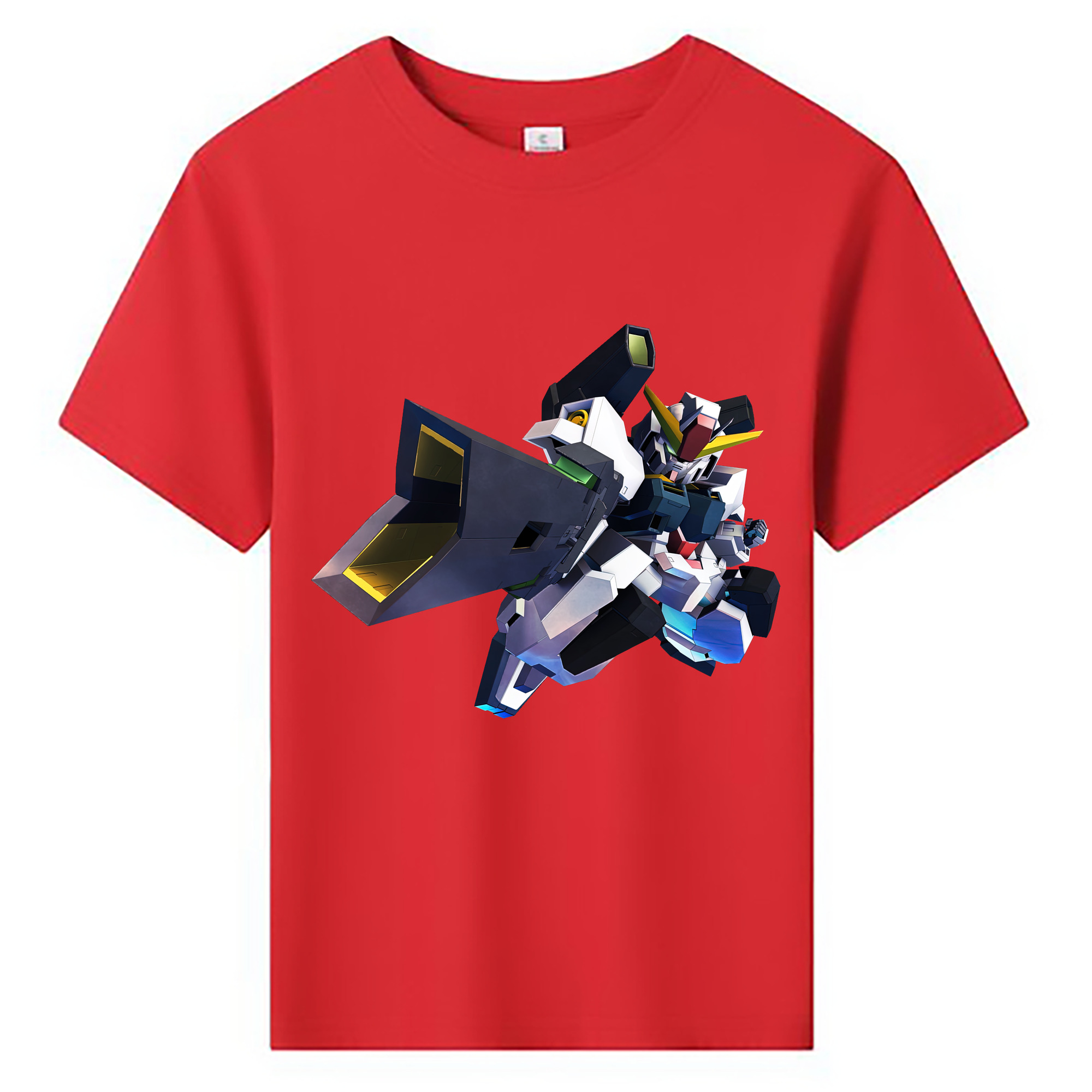 （画像用） 機動戦士ガンダム Mobile Suit Gundam 綿100％キッズTシャツ（フロントプリント）