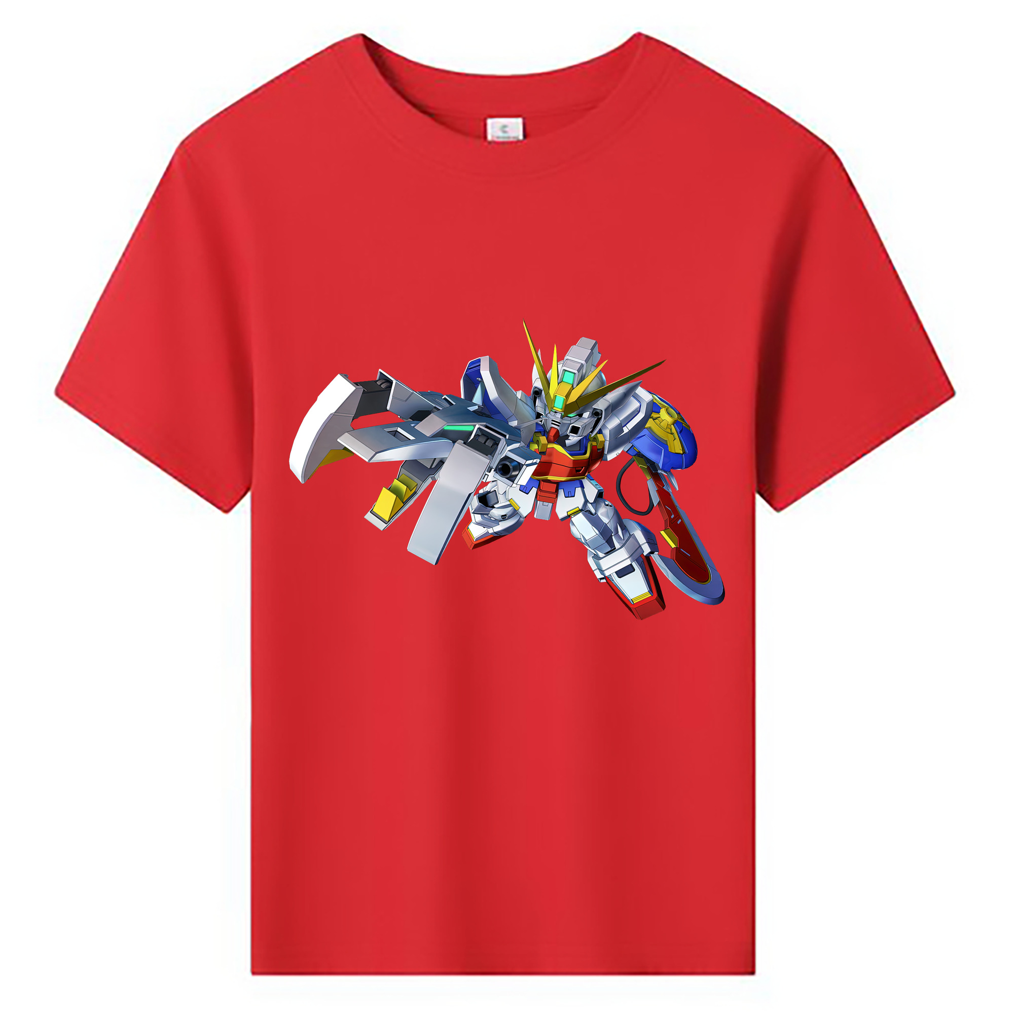（画像用） 機動戦士ガンダム Mobile Suit Gundam 綿100％キッズTシャツ（フロントプリント）