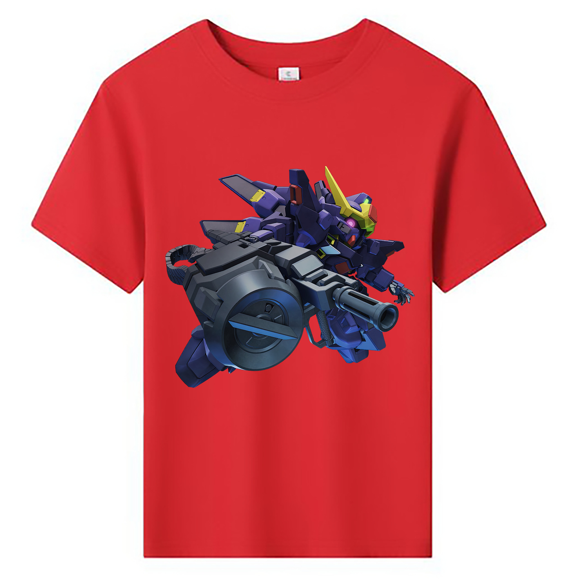 （画像用） 機動戦士ガンダム Mobile Suit Gundam 綿100％キッズTシャツ（フロントプリント）
