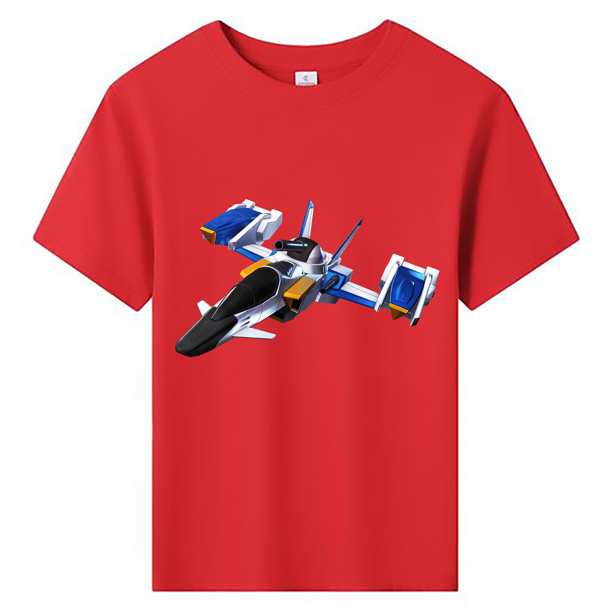 （画像用） 機動戦士ガンダム Mobile Suit Gundam 綿100％キッズTシャツ（フロントプリント）