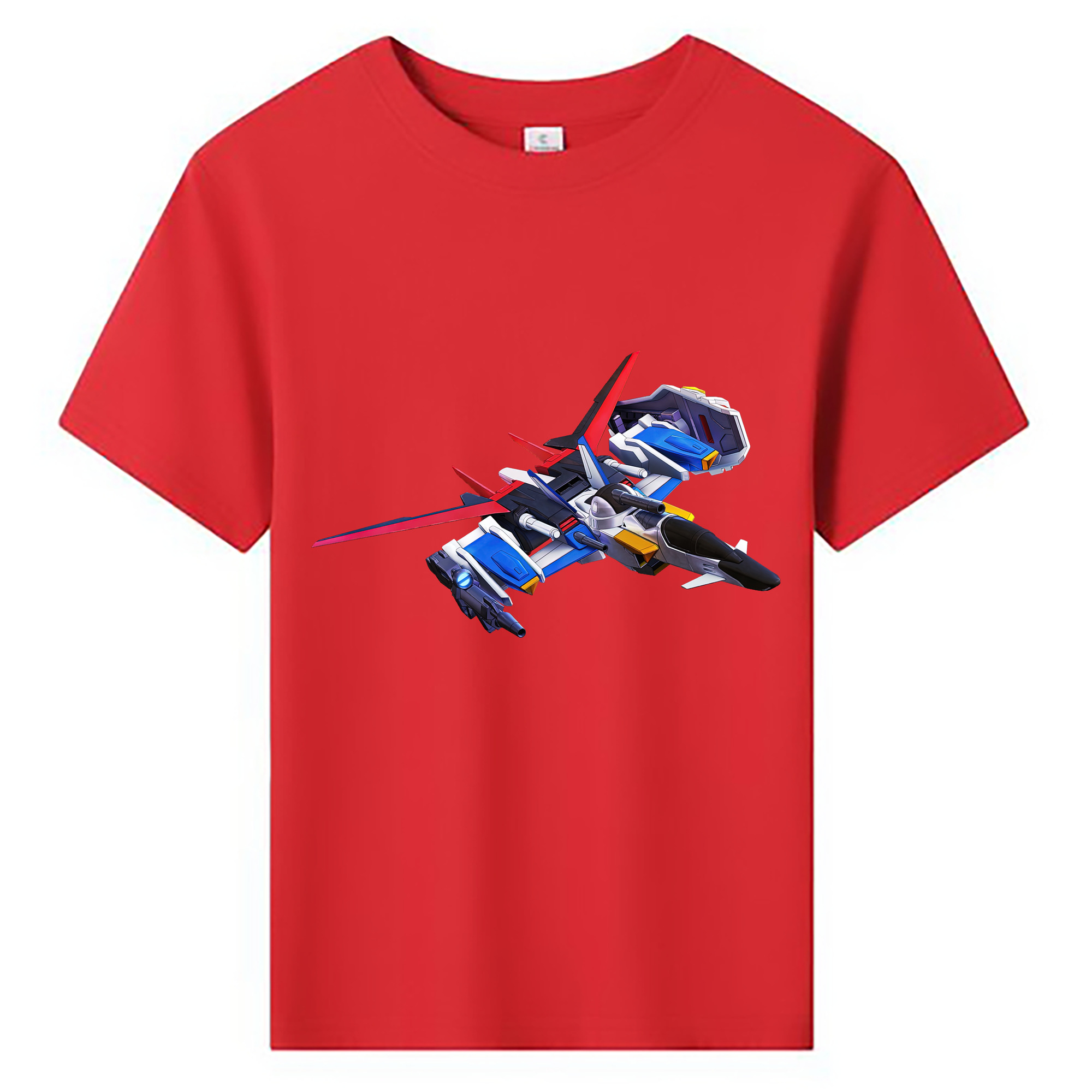 （画像用） 機動戦士ガンダム Mobile Suit Gundam 綿100％キッズTシャツ（フロントプリント）