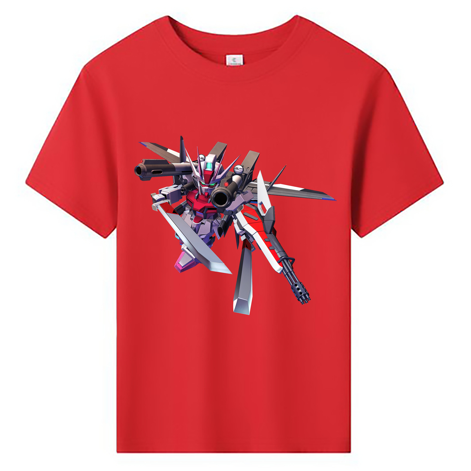 （画像用） 機動戦士ガンダム Mobile Suit Gundam 綿100％キッズTシャツ（フロントプリント）