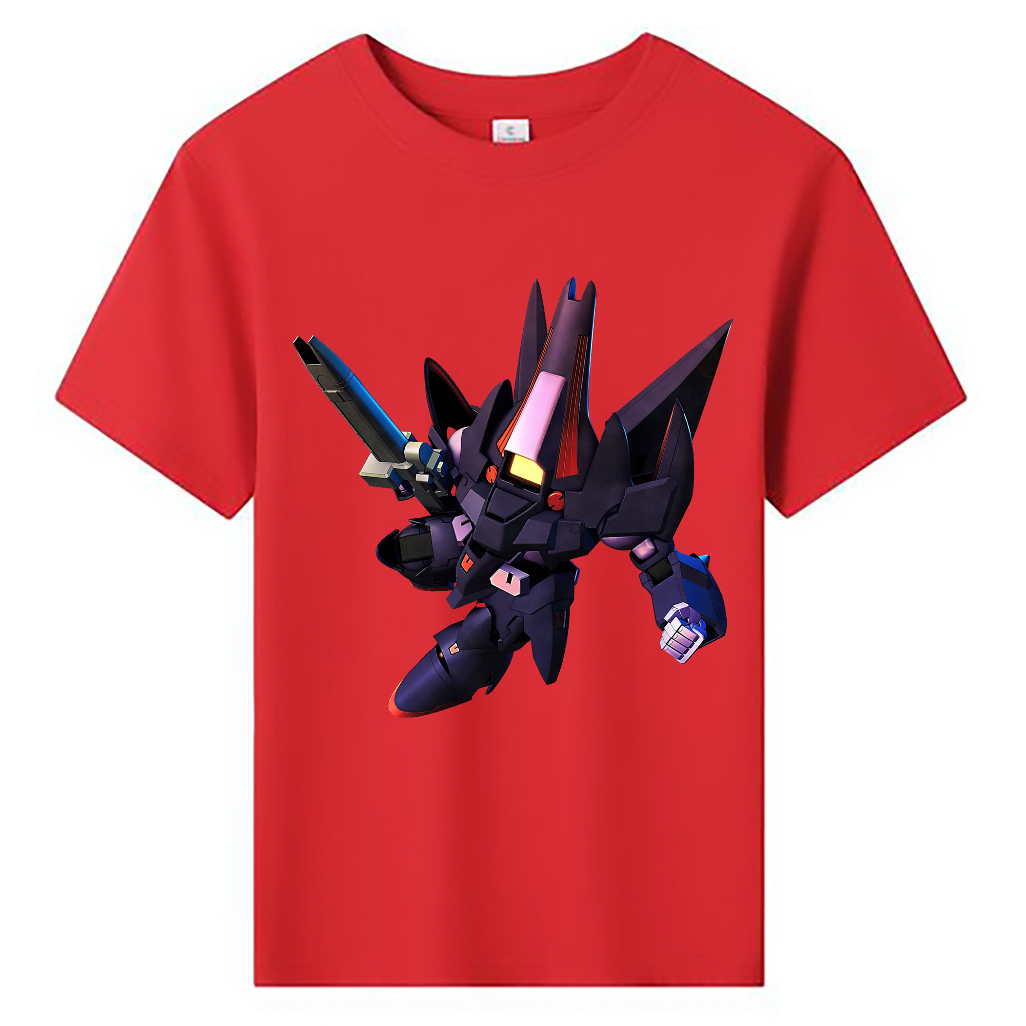 （画像用） 機動戦士ガンダム Mobile Suit Gundam 綿100％キッズTシャツ（フロントプリント）
