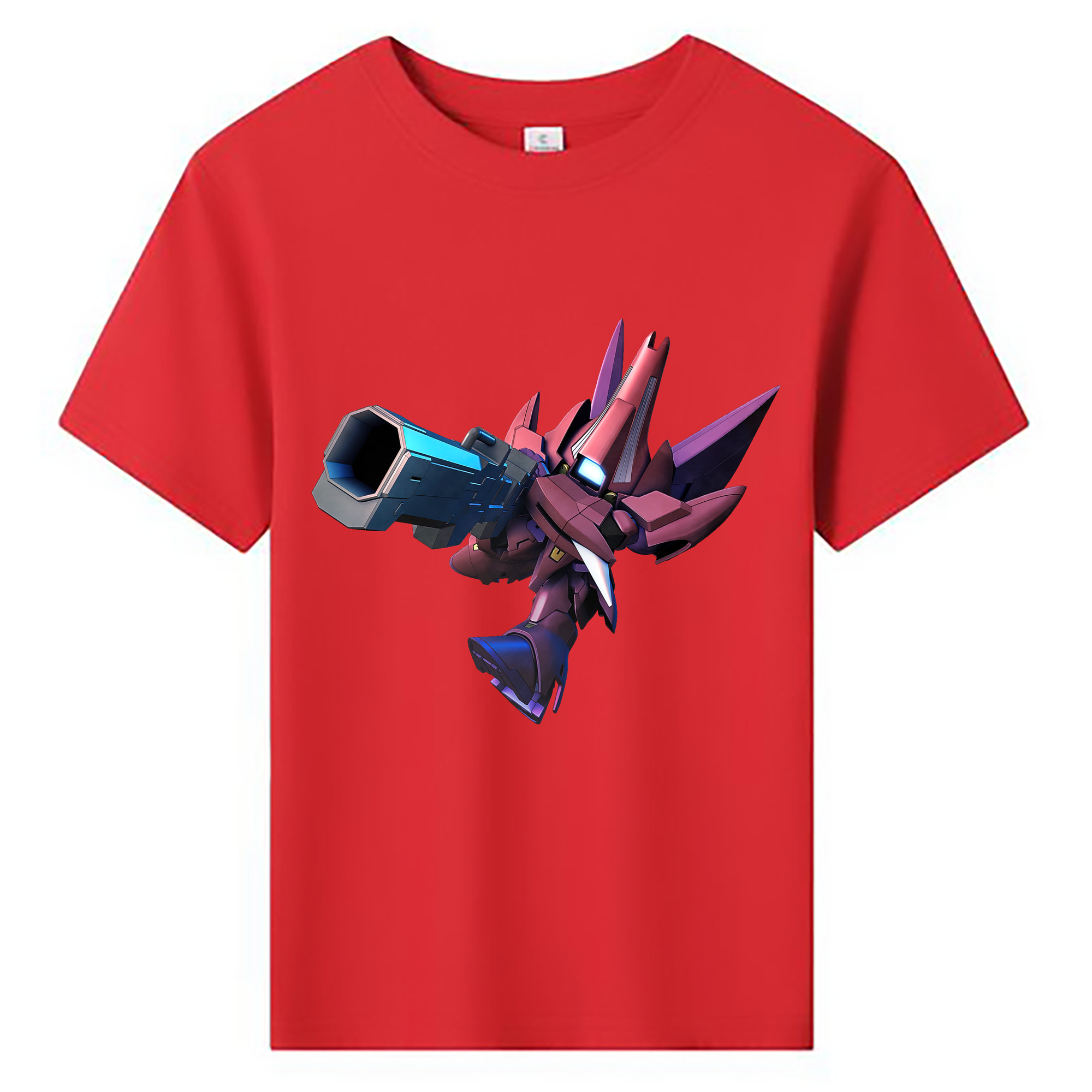（画像用） 機動戦士ガンダム Mobile Suit Gundam 綿100％キッズTシャツ（フロントプリント）