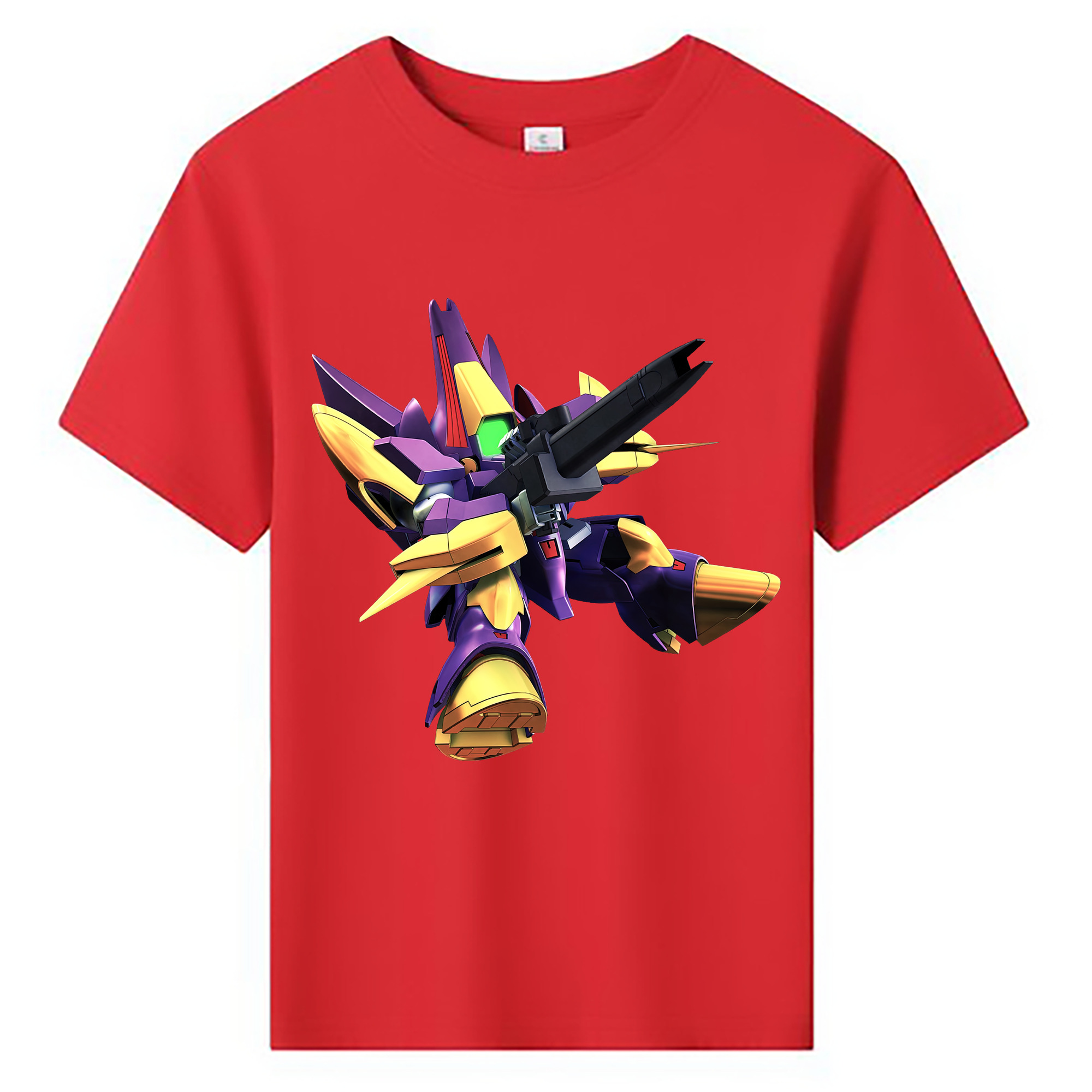 （画像用） 機動戦士ガンダム Mobile Suit Gundam 綿100％キッズTシャツ（フロントプリント）