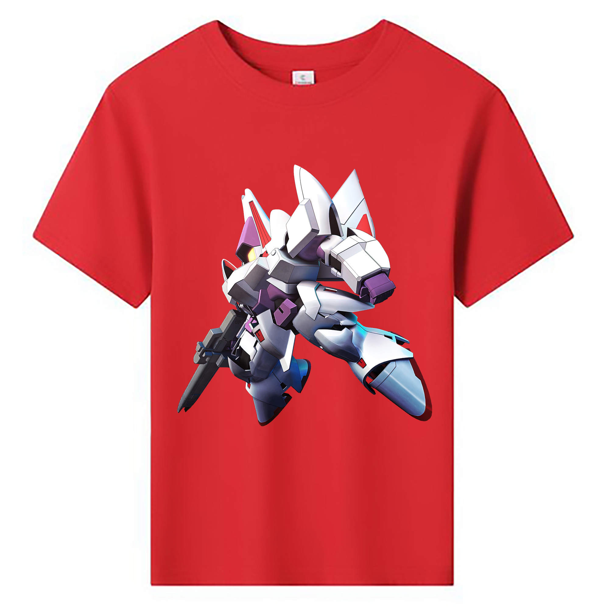 （画像用） 機動戦士ガンダム Mobile Suit Gundam 綿100％キッズTシャツ（フロントプリント）