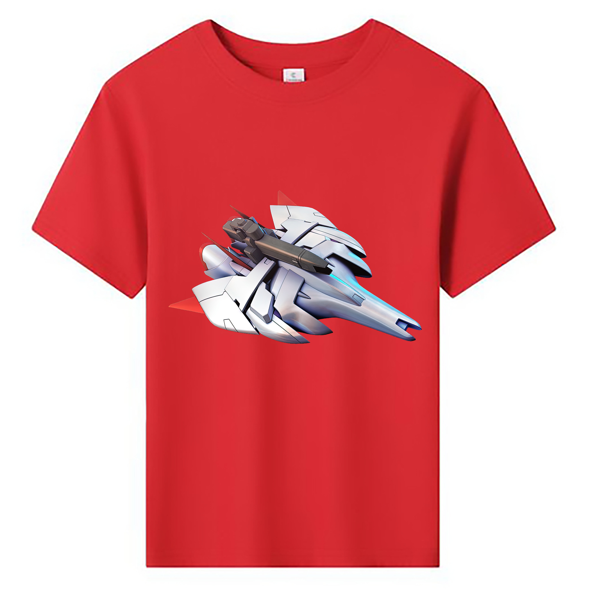 （画像用） 機動戦士ガンダム Mobile Suit Gundam 綿100％キッズTシャツ（フロントプリント）