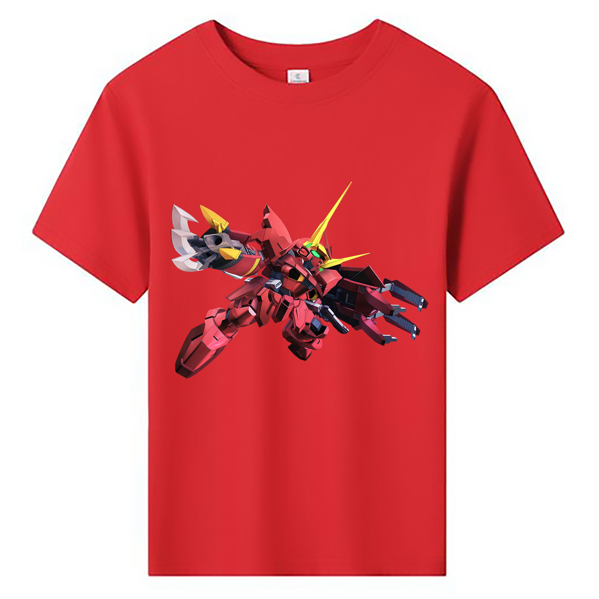 （画像用） 機動戦士ガンダム Mobile Suit Gundam 綿100％キッズTシャツ（フロントプリント）