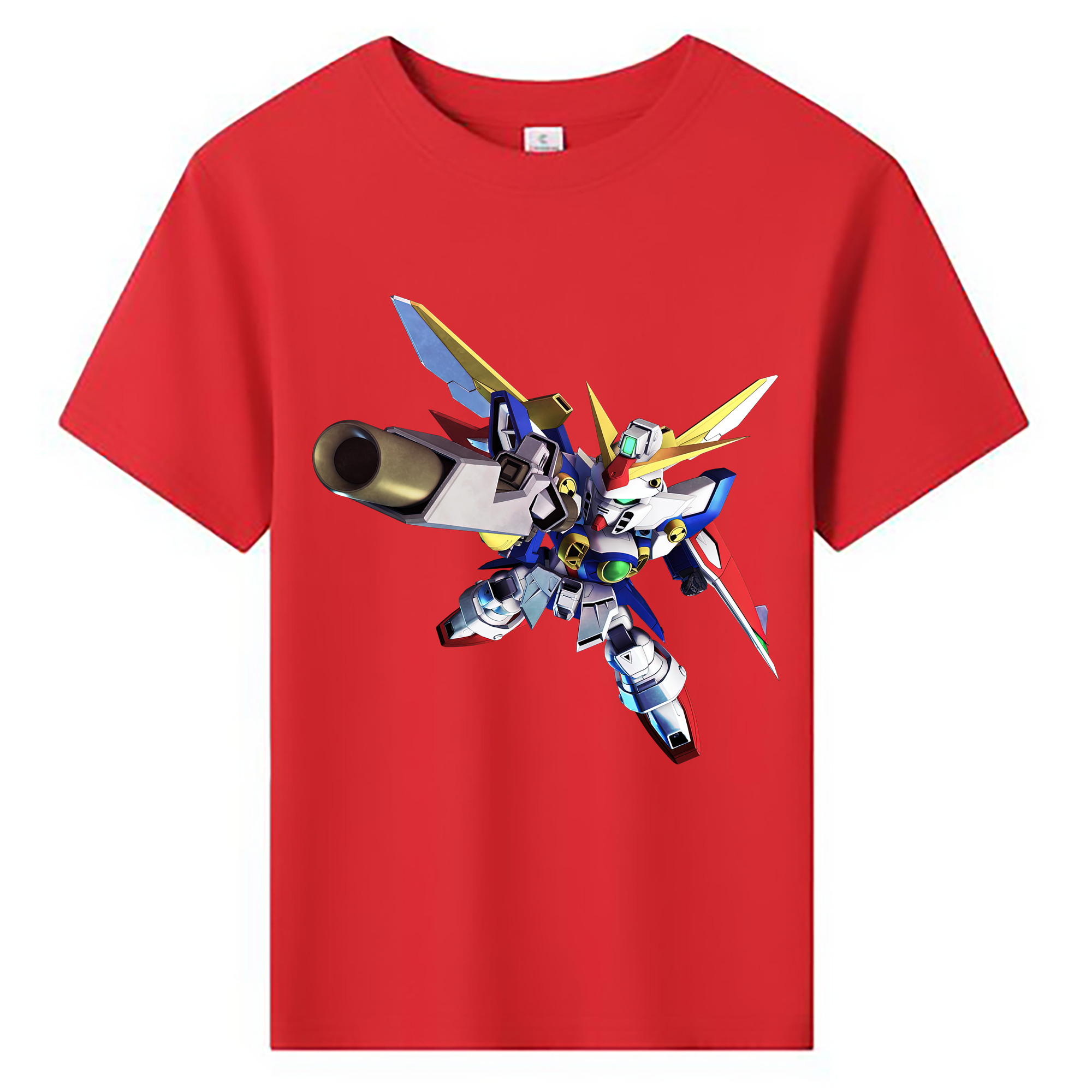 （画像用） 機動戦士ガンダム Mobile Suit Gundam 綿100％キッズTシャツ（フロントプリント）