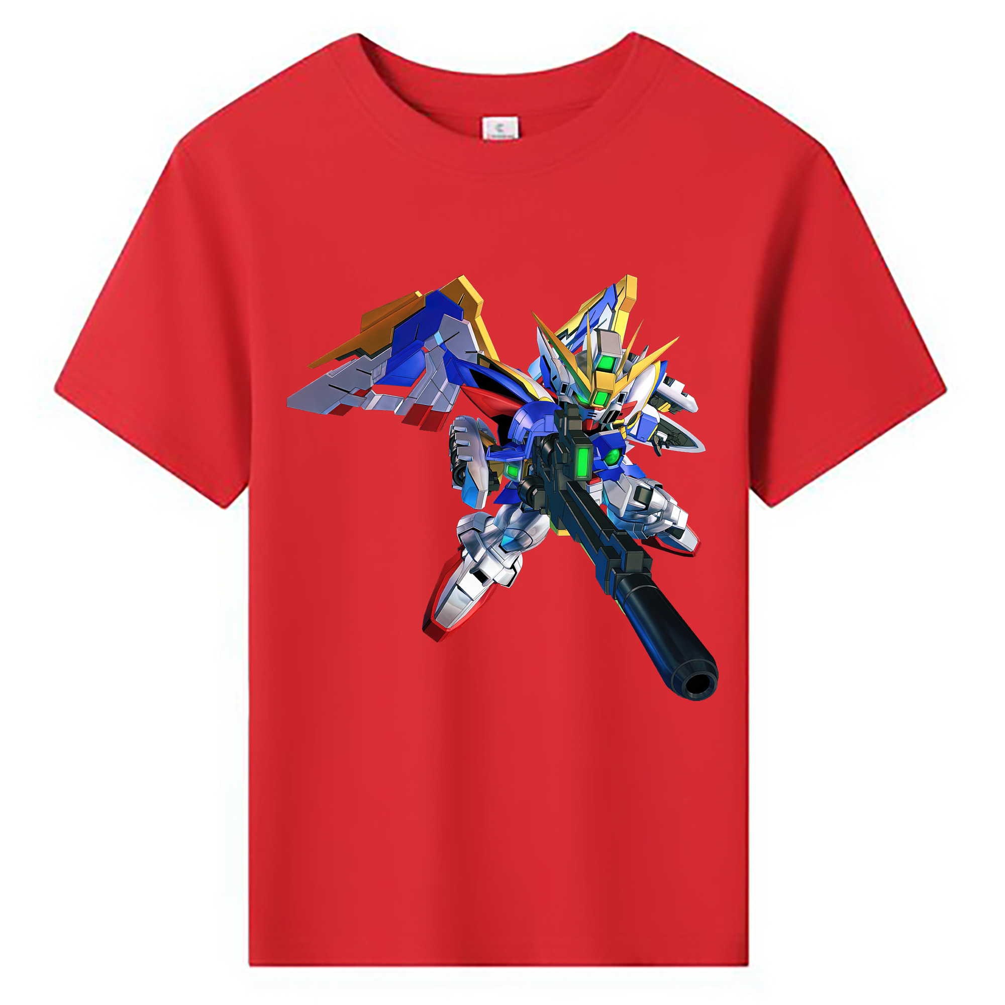 （画像用） 機動戦士ガンダム Mobile Suit Gundam 綿100％キッズTシャツ（フロントプリント）