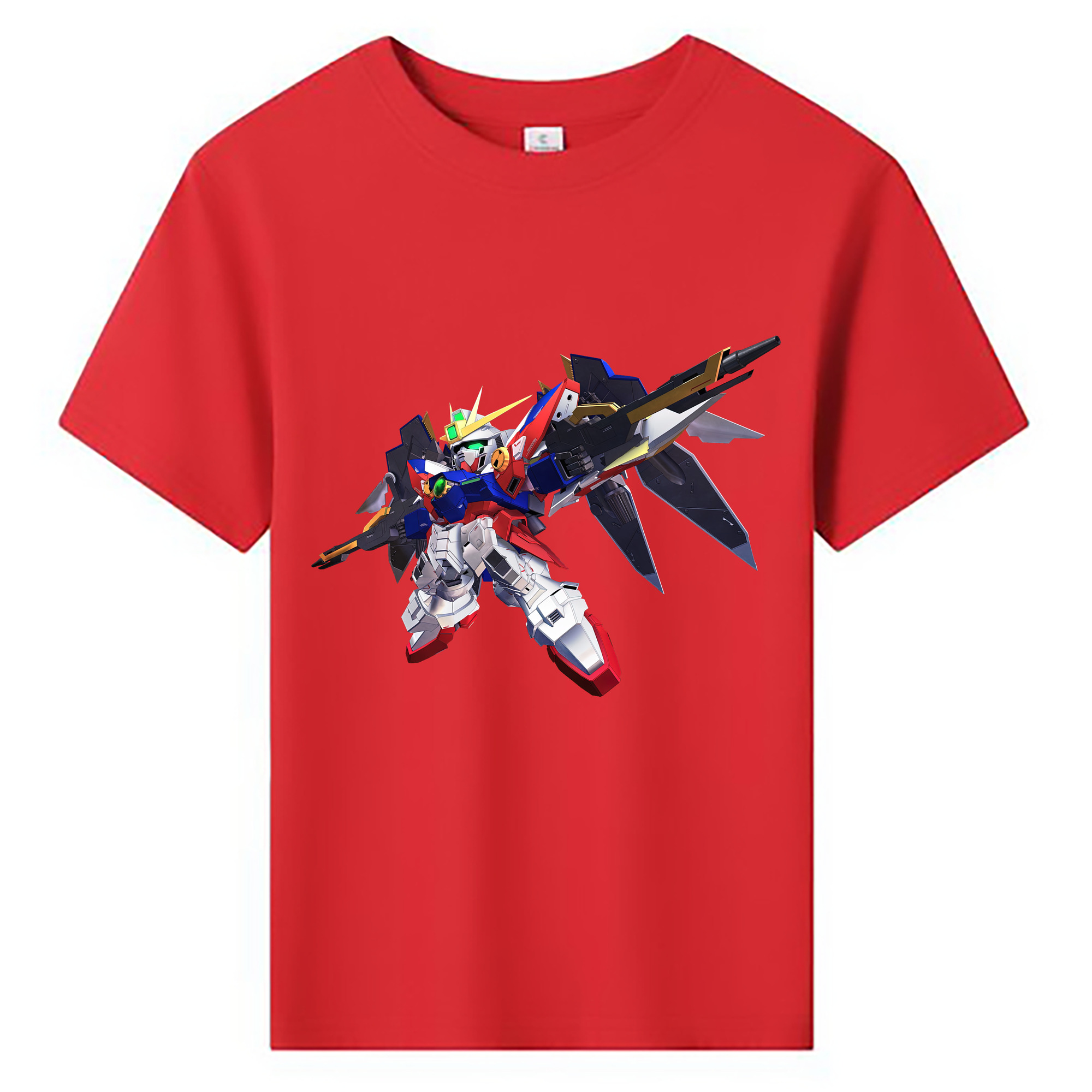 （画像用） 機動戦士ガンダム Mobile Suit Gundam 綿100％キッズTシャツ（フロントプリント）