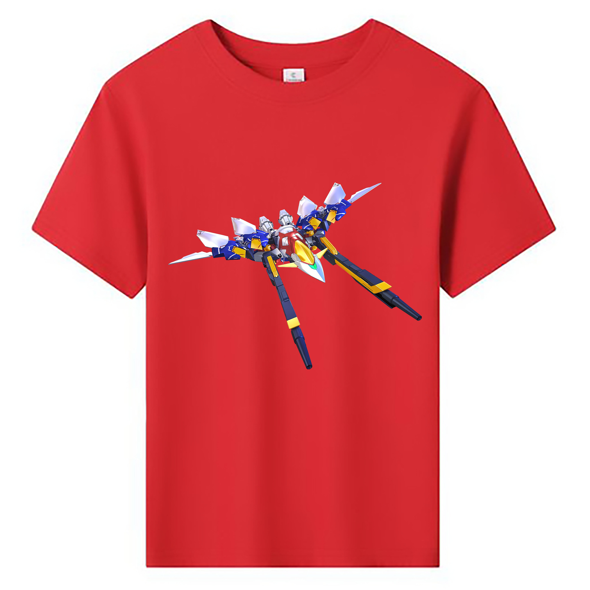 （画像用） 機動戦士ガンダム Mobile Suit Gundam 綿100％キッズTシャツ（フロントプリント）