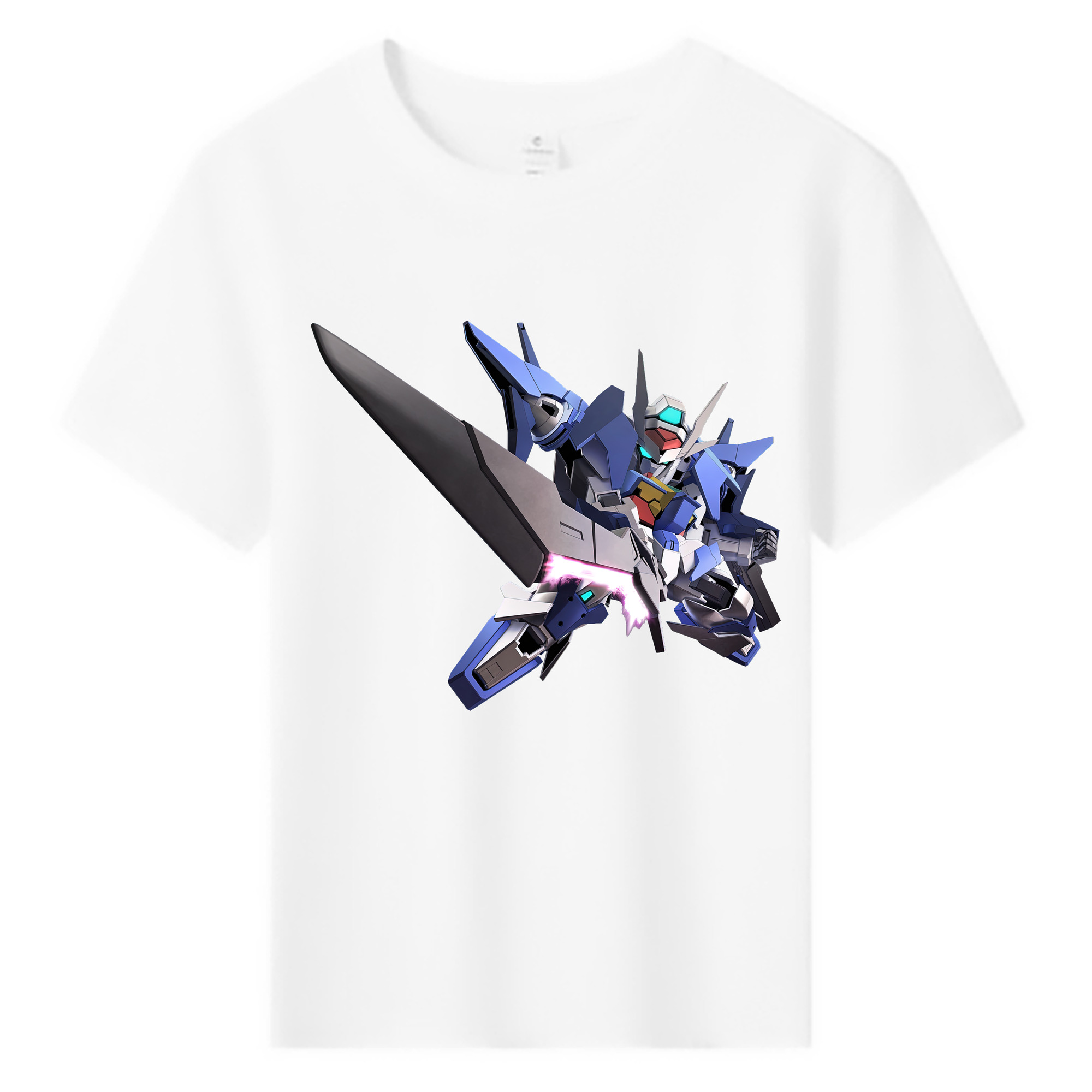 （画像用） 機動戦士ガンダム Mobile Suit Gundam 綿100％キッズTシャツ（フロントプリント）