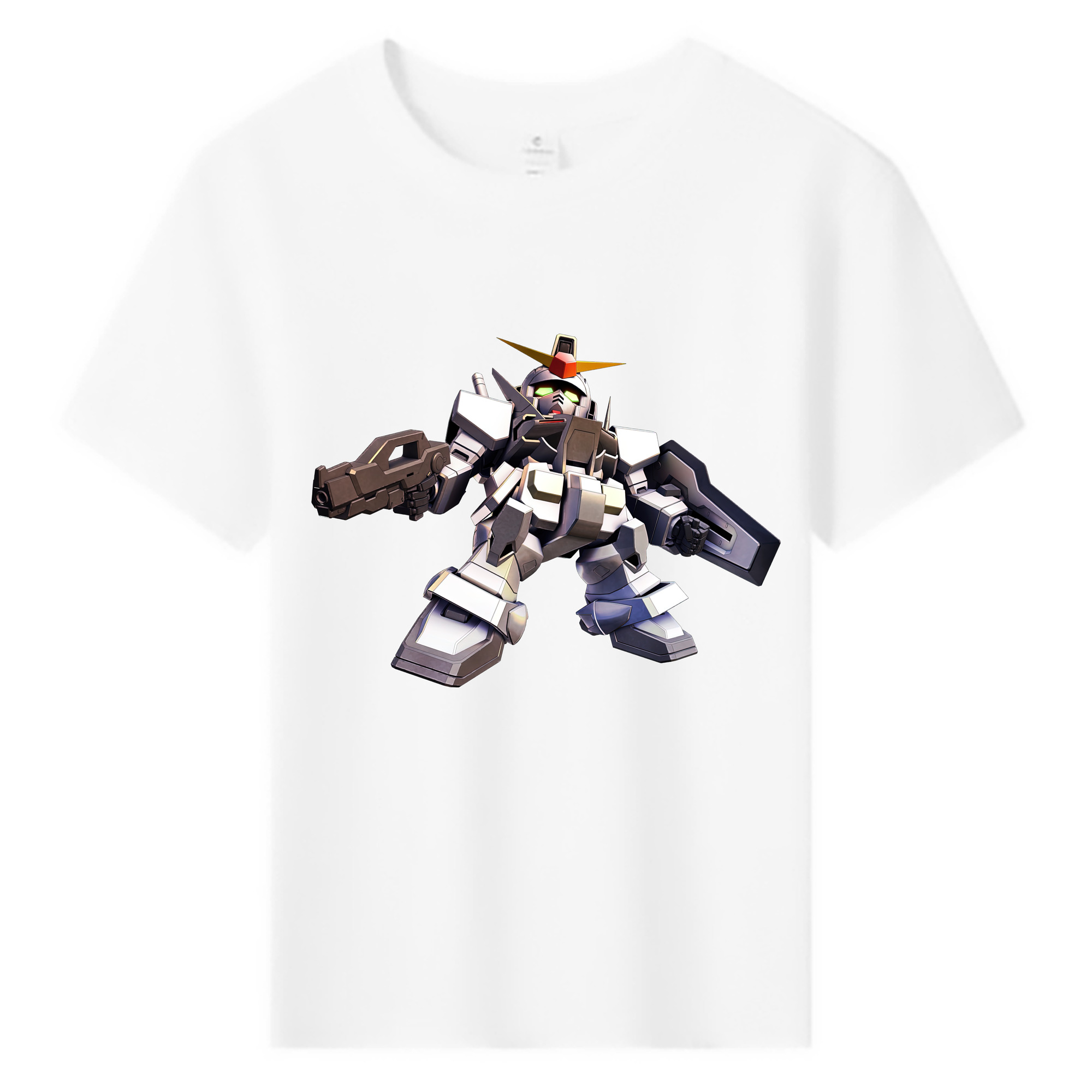 （画像用） 機動戦士ガンダム Mobile Suit Gundam 綿100％キッズTシャツ（フロントプリント）