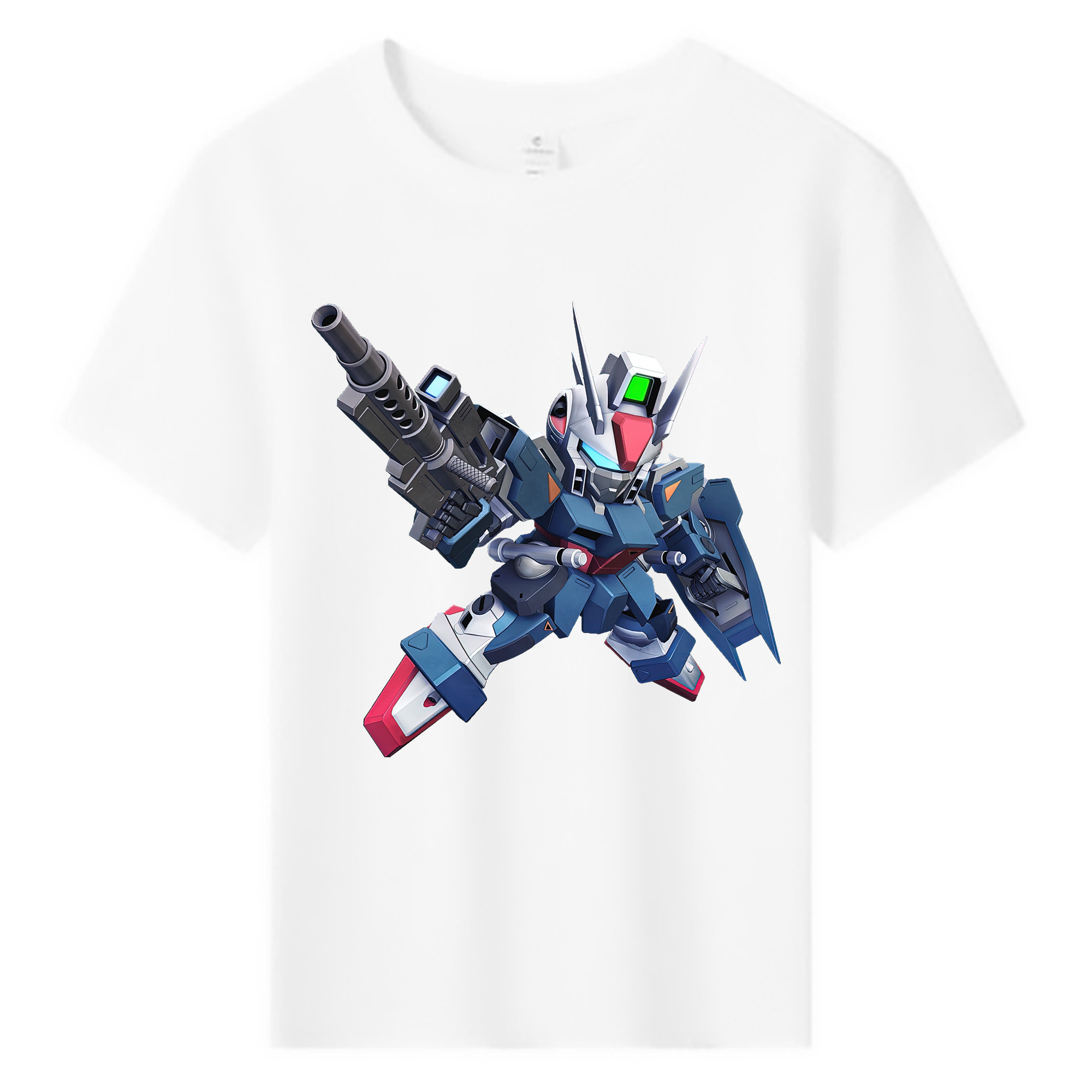 （画像用） 機動戦士ガンダム Mobile Suit Gundam 綿100％キッズTシャツ（フロントプリント）