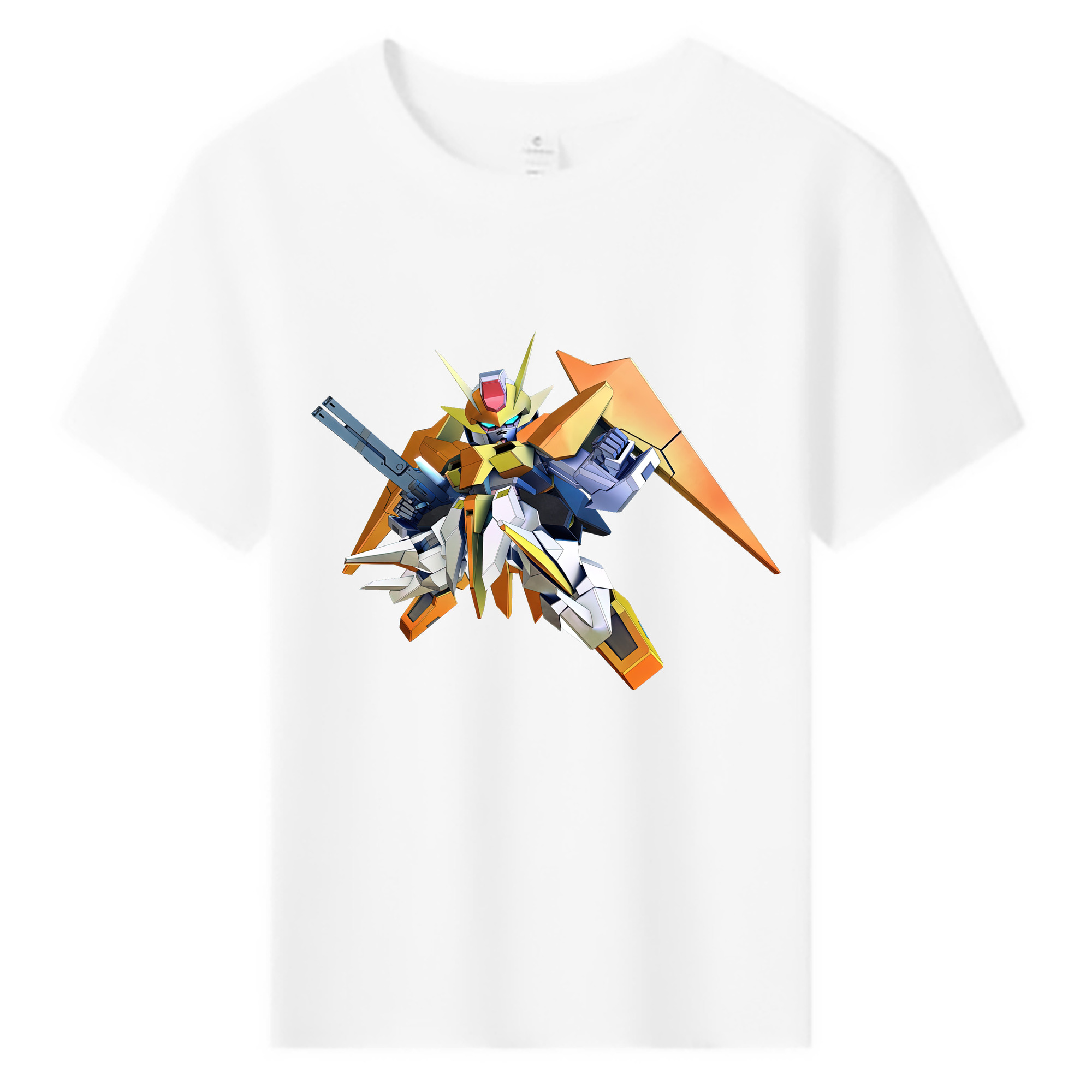 （画像用） 機動戦士ガンダム Mobile Suit Gundam 綿100％キッズTシャツ（フロントプリント）
