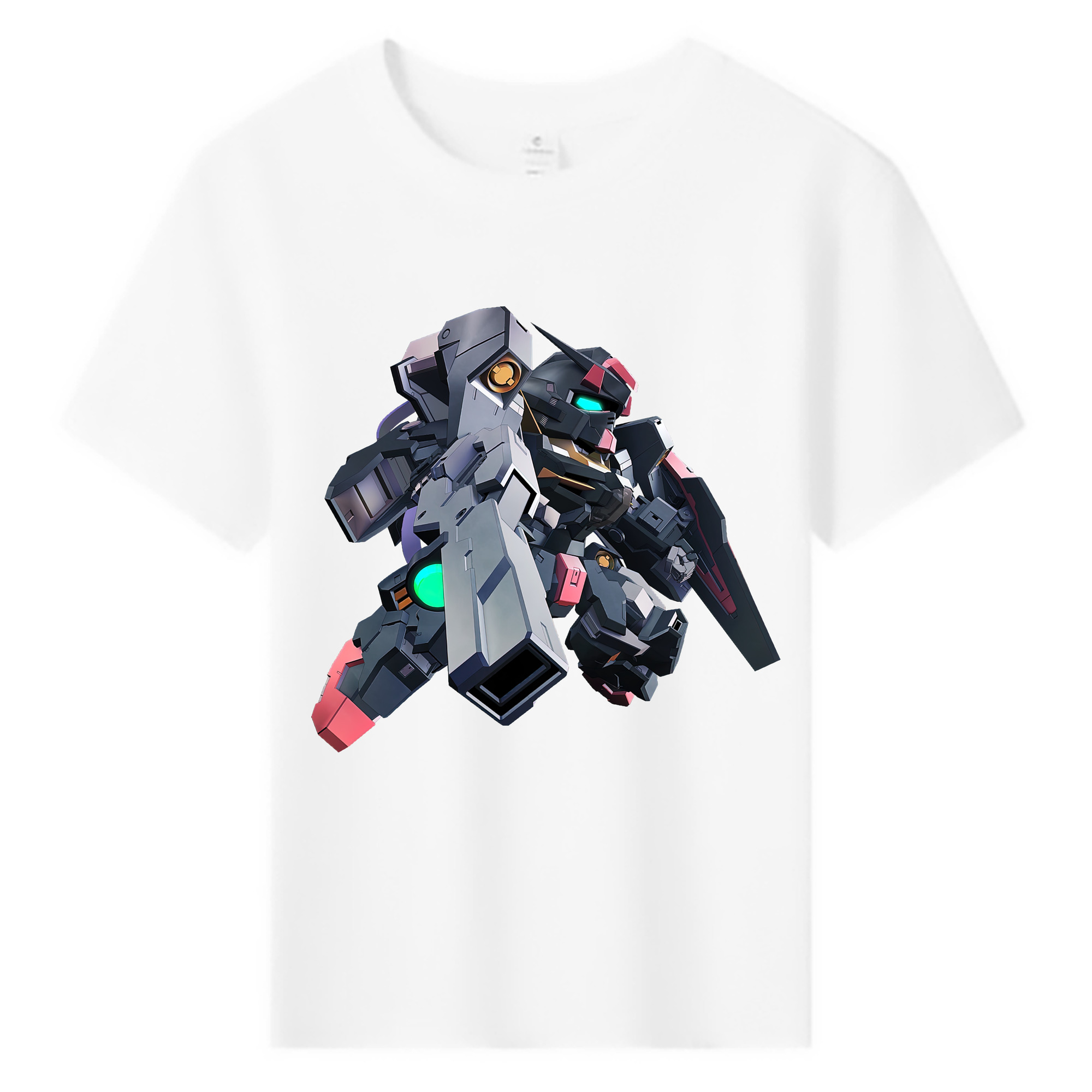 （画像用） 機動戦士ガンダム Mobile Suit Gundam 綿100％キッズTシャツ（フロントプリント）