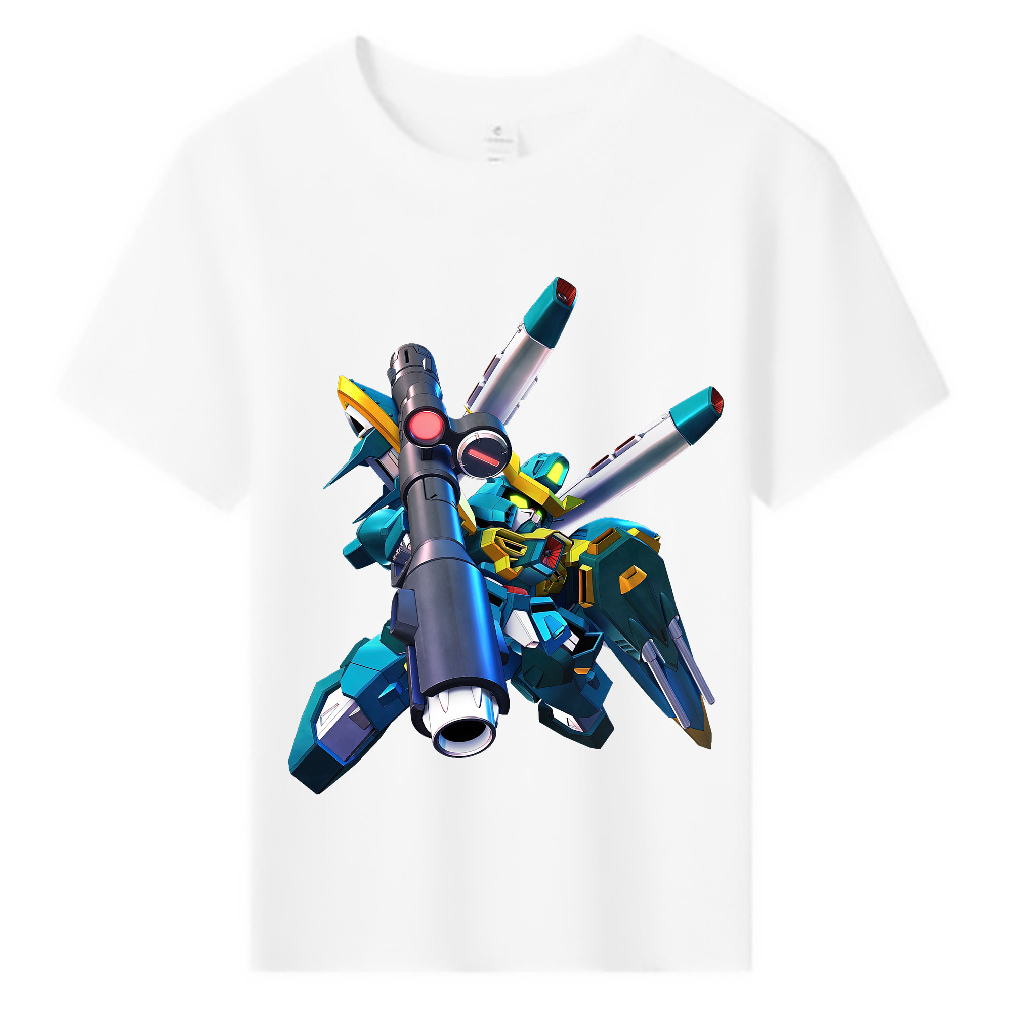 （画像用） 機動戦士ガンダム Mobile Suit Gundam 綿100％キッズTシャツ（フロントプリント）