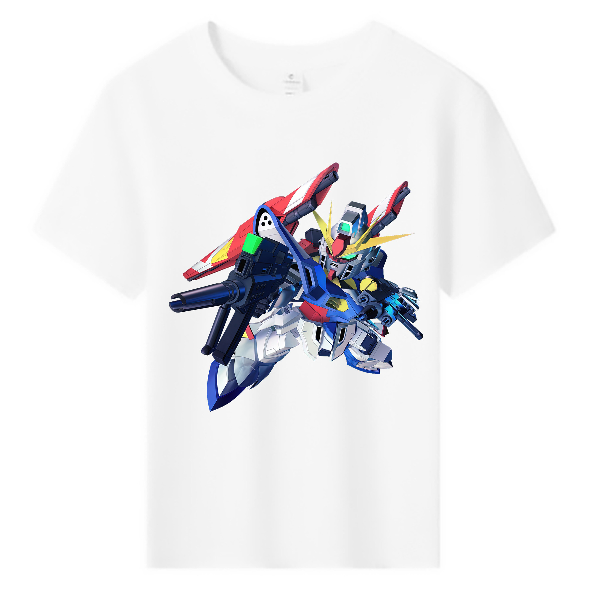 （画像用） 機動戦士ガンダム Mobile Suit Gundam 綿100％キッズTシャツ（フロントプリント）