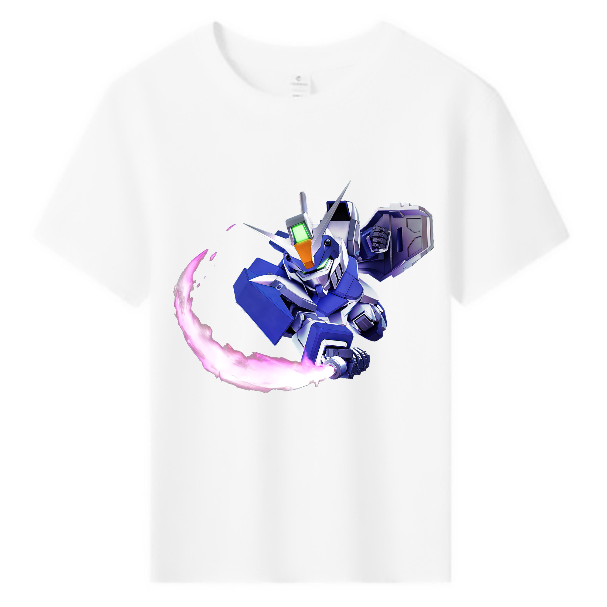（画像用） 機動戦士ガンダム Mobile Suit Gundam 綿100％キッズTシャツ（フロントプリント）