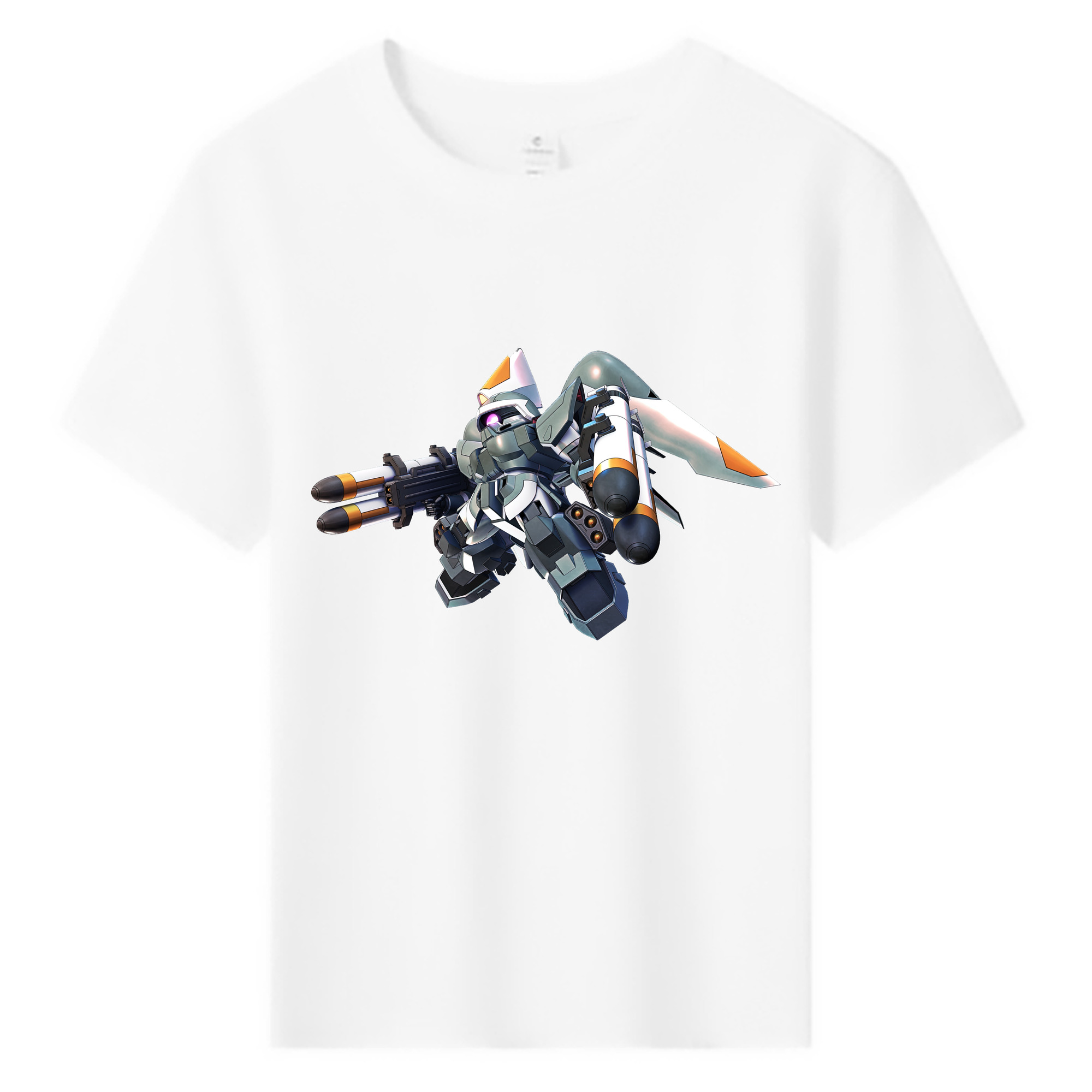 （画像用） 機動戦士ガンダム Mobile Suit Gundam 綿100％キッズTシャツ（フロントプリント）