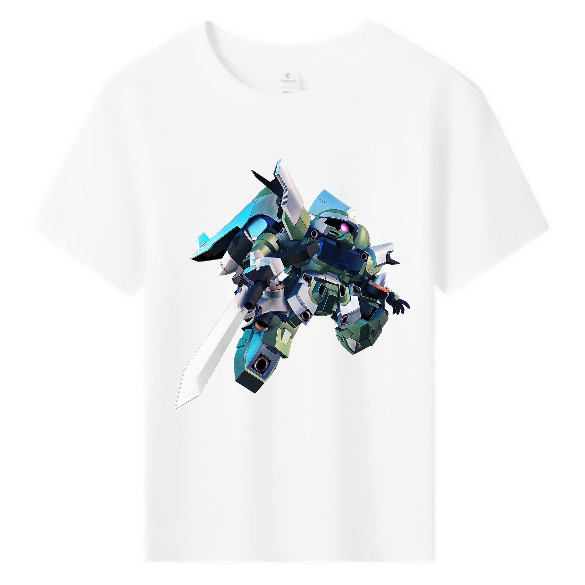 （画像用） 機動戦士ガンダム Mobile Suit Gundam 綿100％キッズTシャツ（フロントプリント）