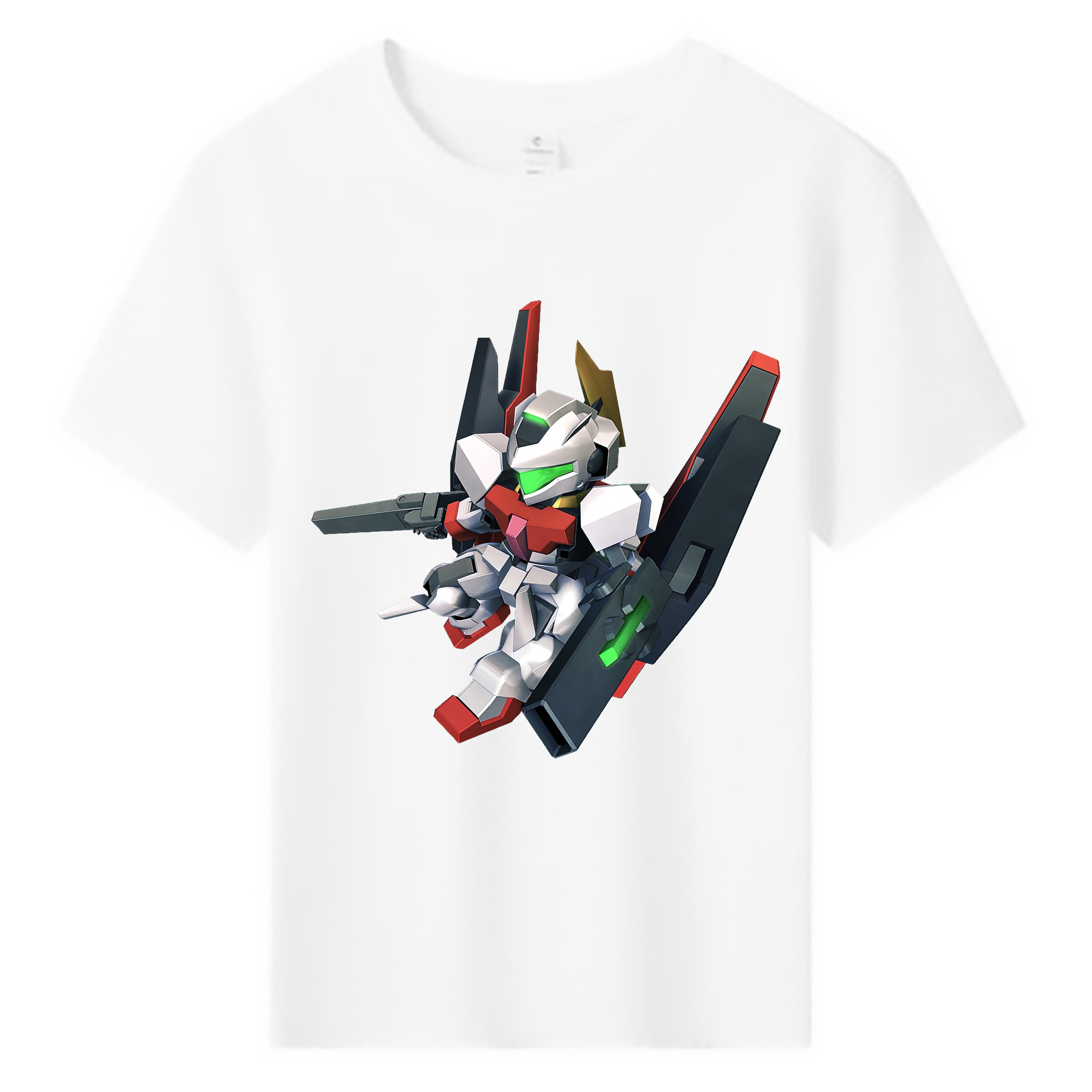 （画像用） 機動戦士ガンダム Mobile Suit Gundam 綿100％キッズTシャツ（フロントプリント）