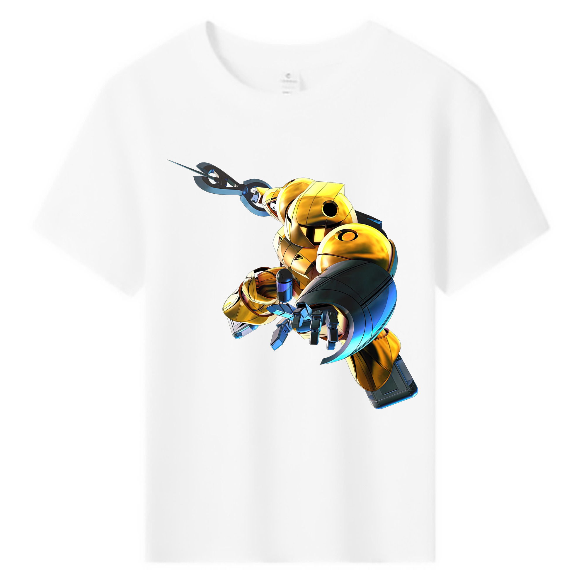 （画像用） 機動戦士ガンダム Mobile Suit Gundam 綿100％キッズTシャツ（フロントプリント）