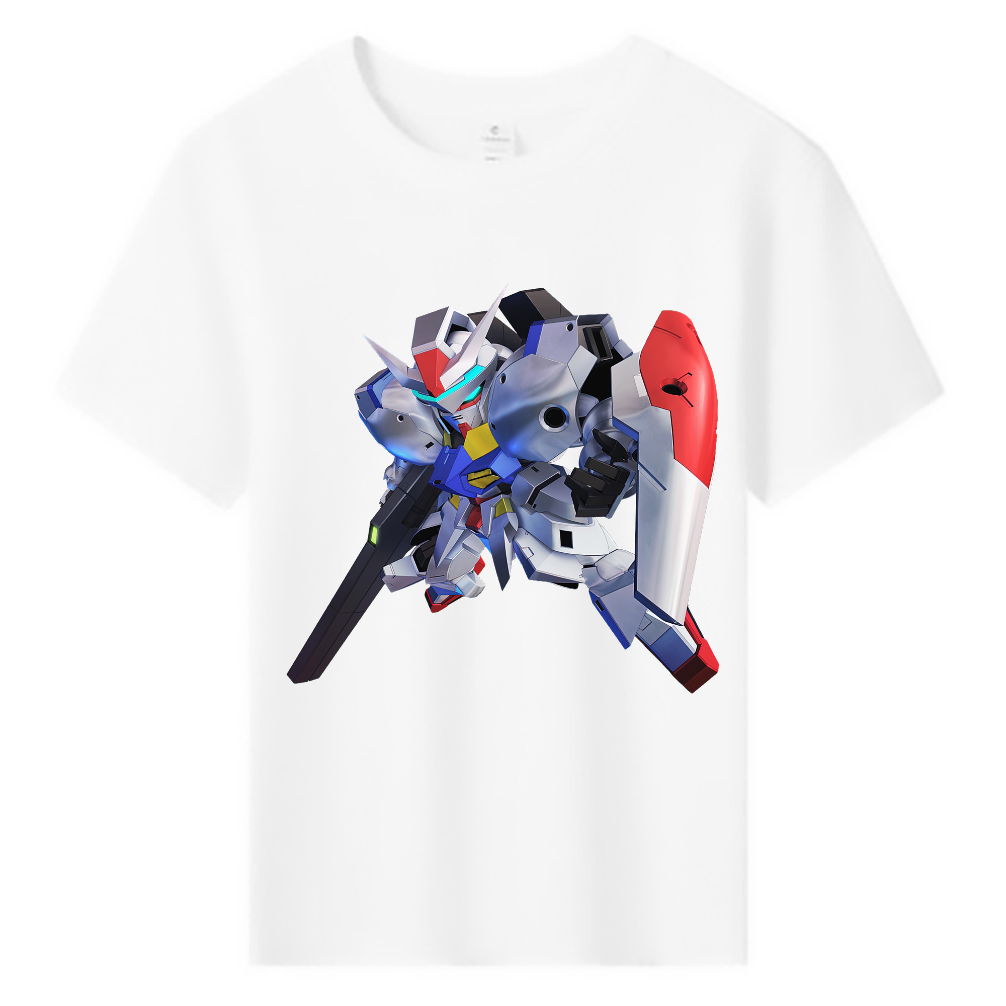 （画像用） 機動戦士ガンダム Mobile Suit Gundam 綿100％キッズTシャツ（フロントプリント）