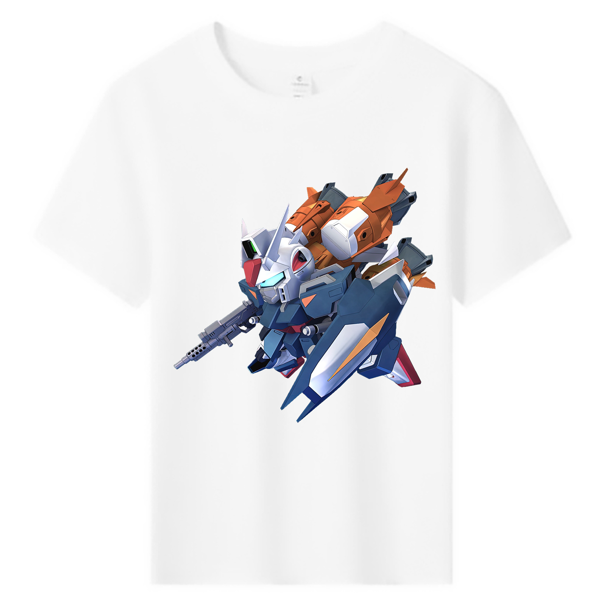 （画像用） 機動戦士ガンダム Mobile Suit Gundam 綿100％キッズTシャツ（フロントプリント）