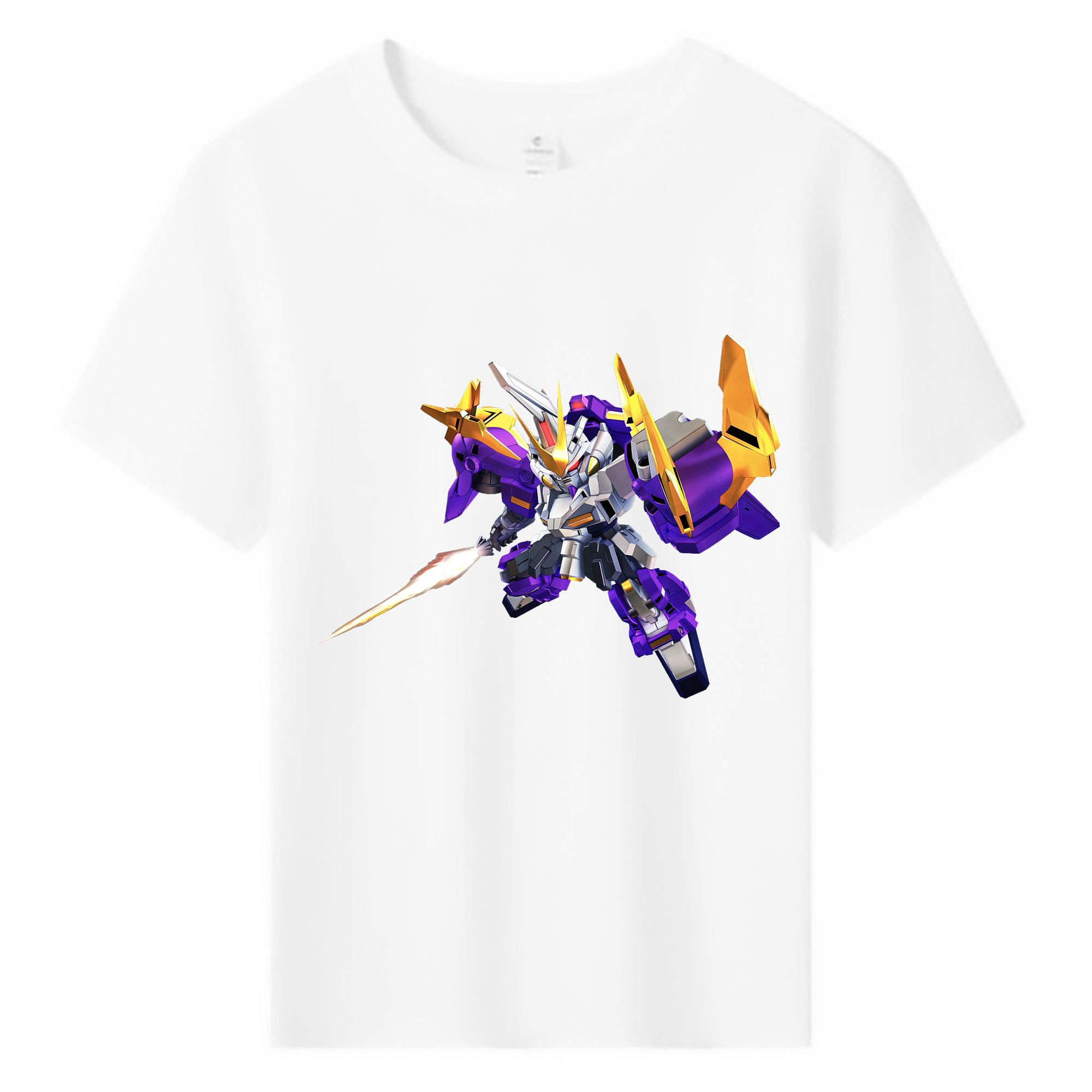 （画像用） 機動戦士ガンダム Mobile Suit Gundam 綿100％キッズTシャツ（フロントプリント）