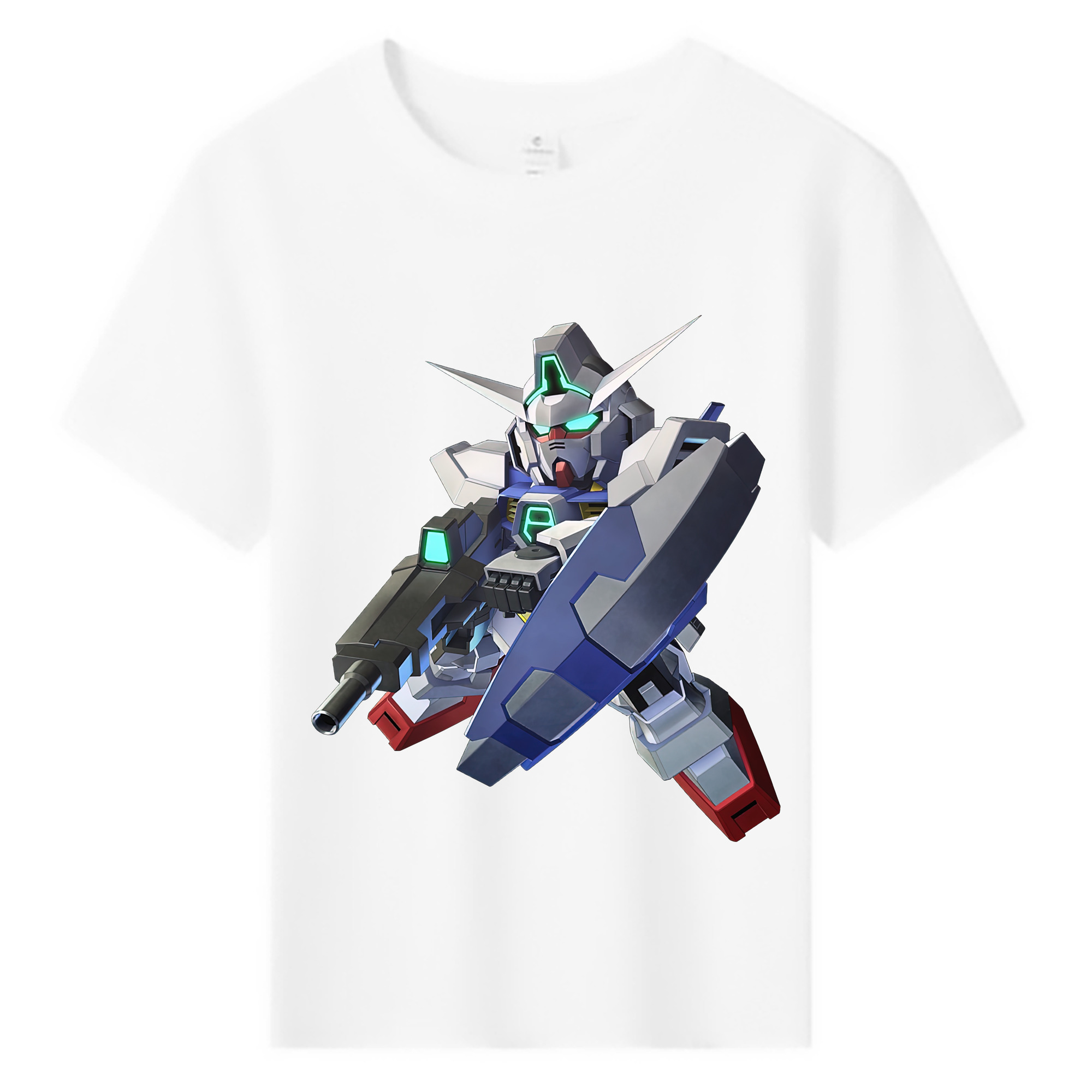 （画像用） 機動戦士ガンダム Mobile Suit Gundam 綿100％キッズTシャツ（フロントプリント）