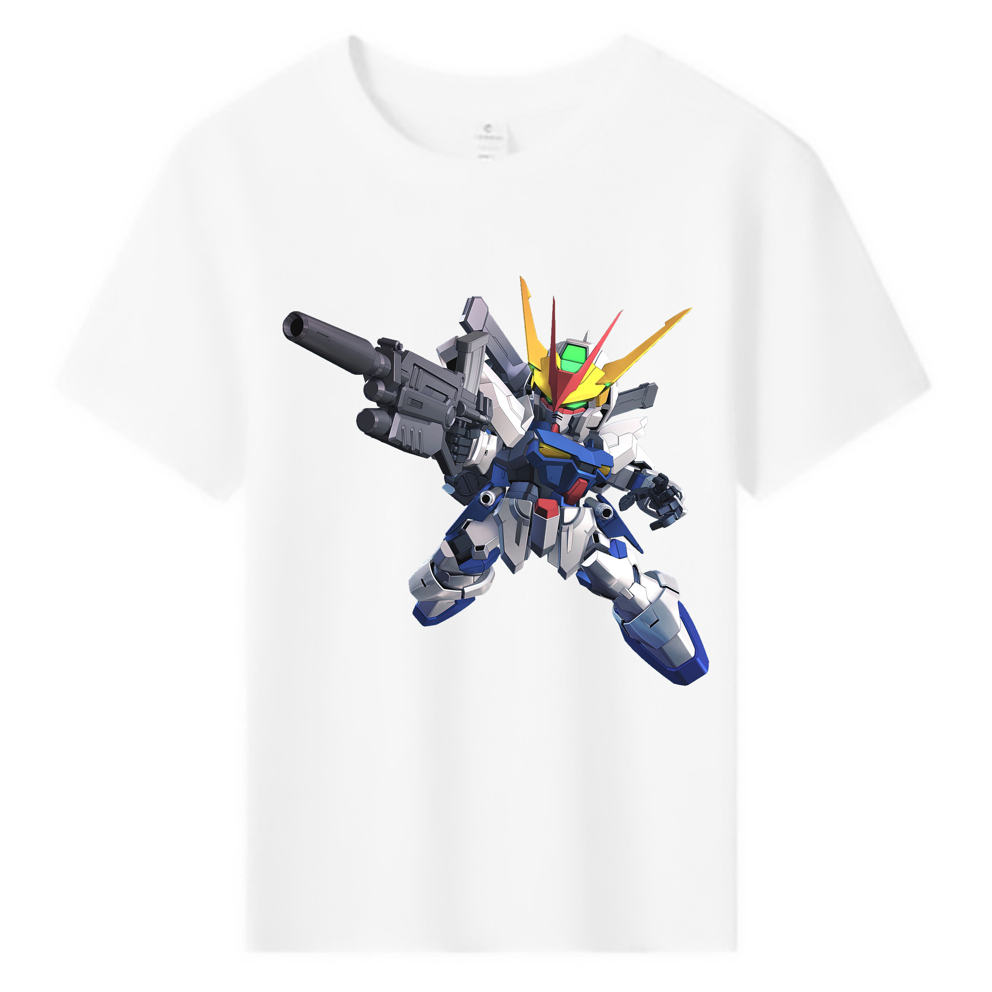 （画像用） 機動戦士ガンダム Mobile Suit Gundam 綿100％キッズTシャツ（フロントプリント）