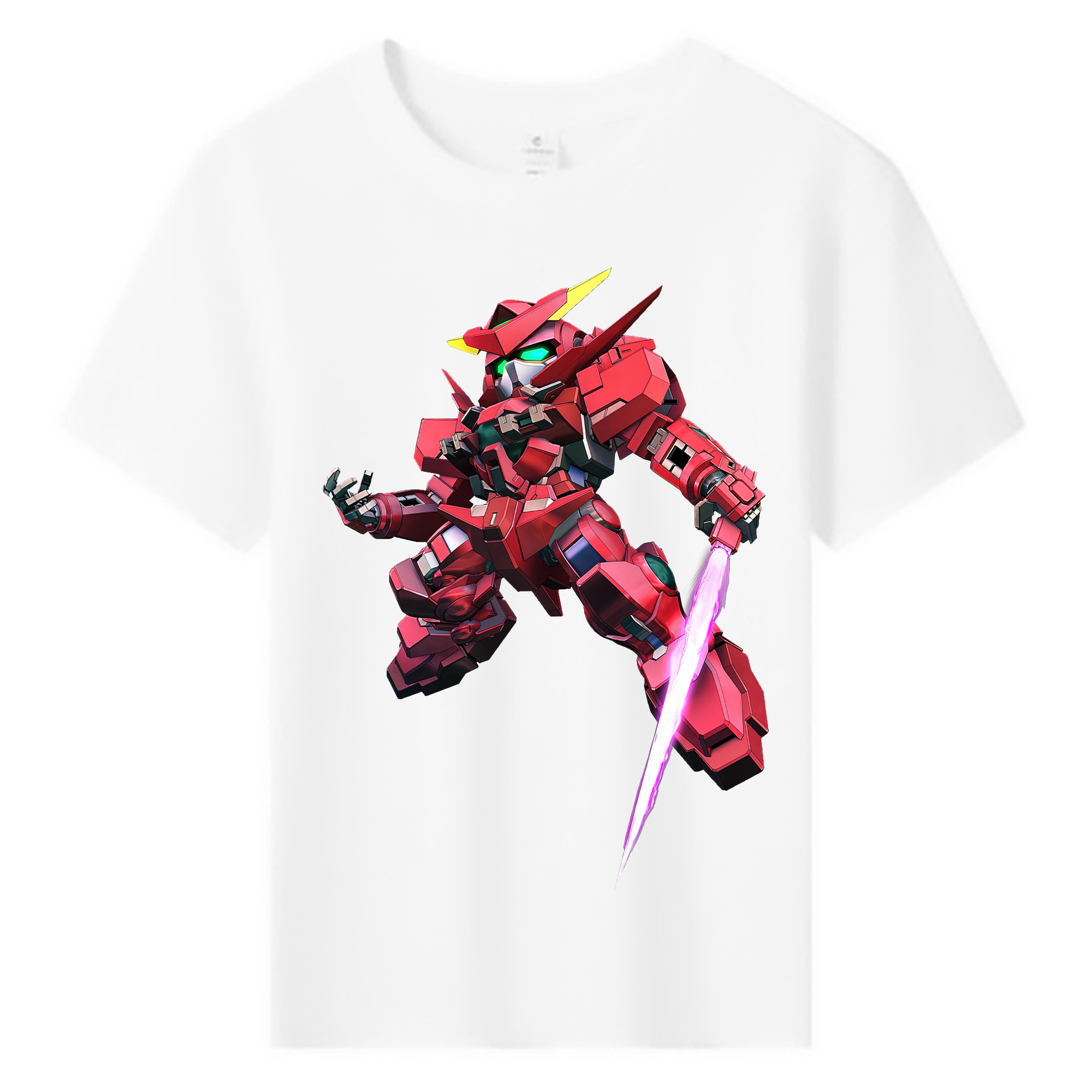 （画像用） 機動戦士ガンダム Mobile Suit Gundam 綿100％キッズTシャツ（フロントプリント）