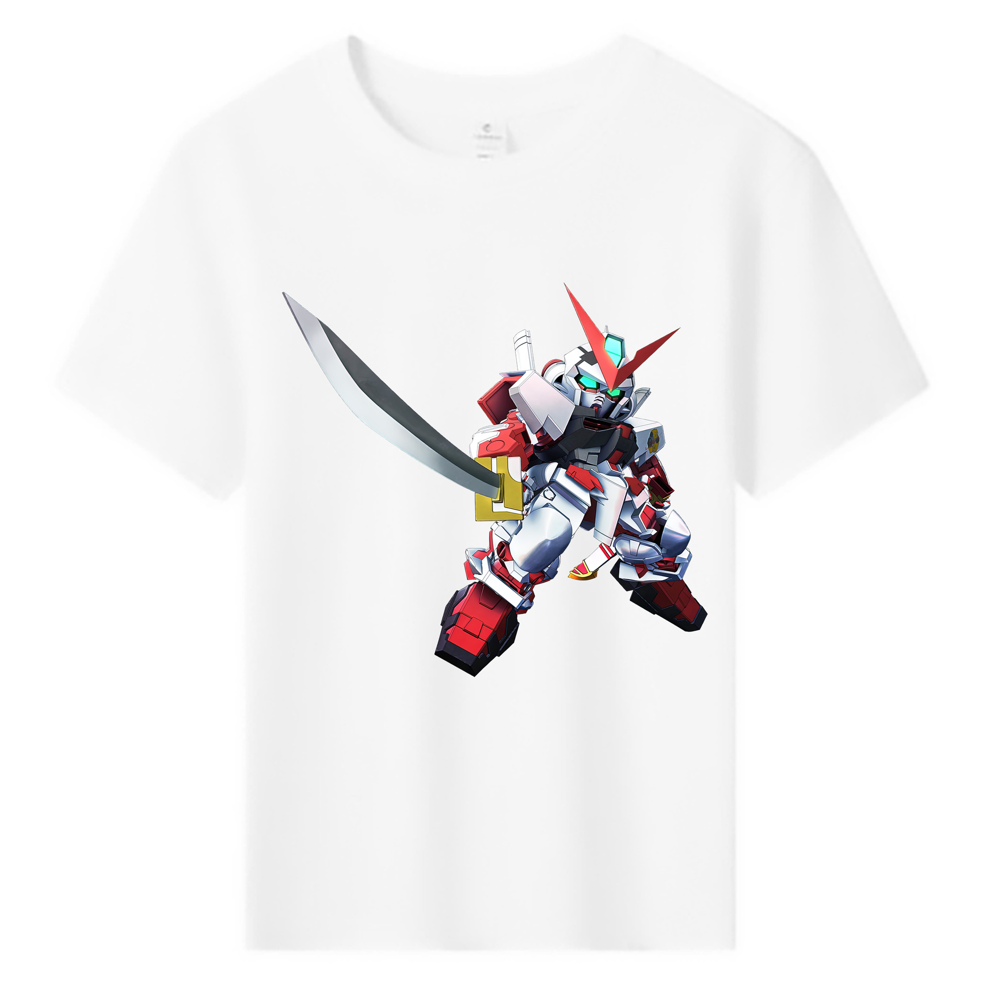 （画像用） 機動戦士ガンダム Mobile Suit Gundam 綿100％キッズTシャツ（フロントプリント）
