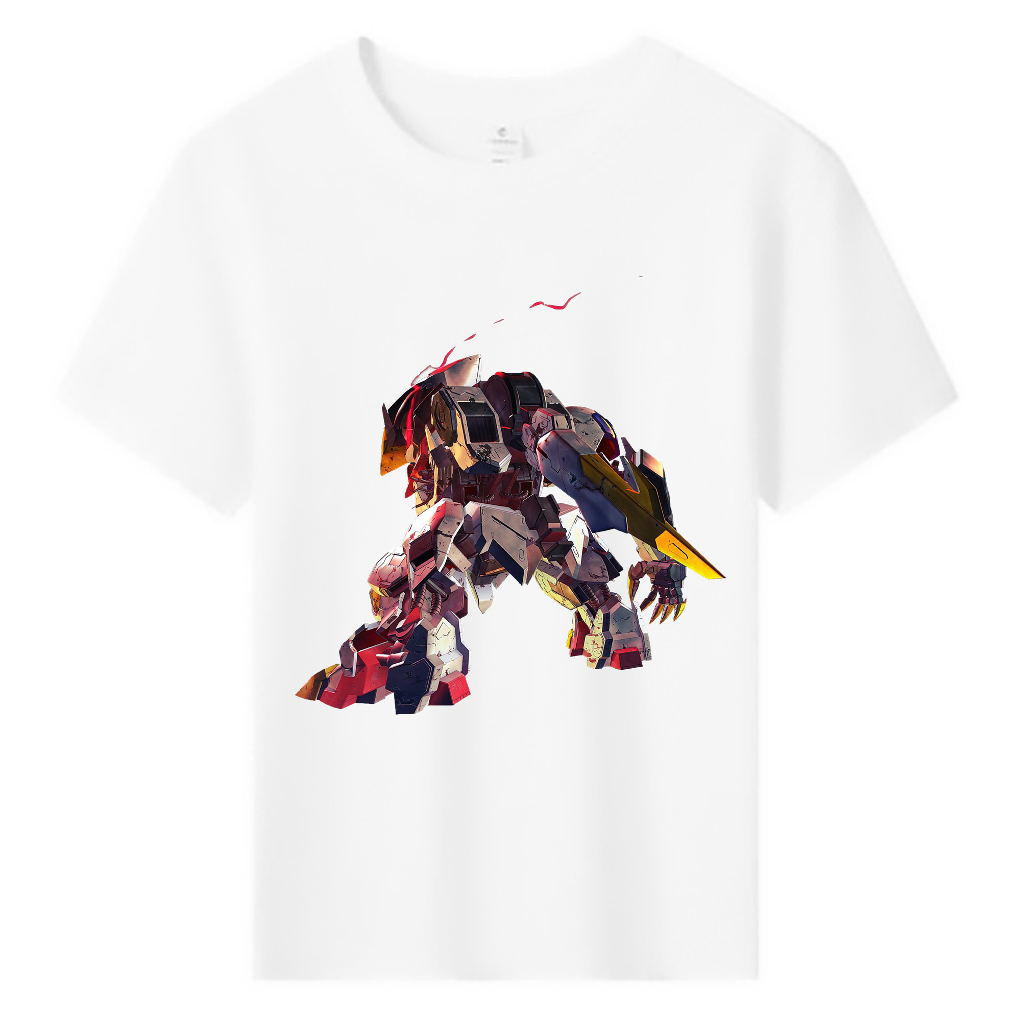 （画像用） 機動戦士ガンダム Mobile Suit Gundam 綿100％キッズTシャツ（フロントプリント）